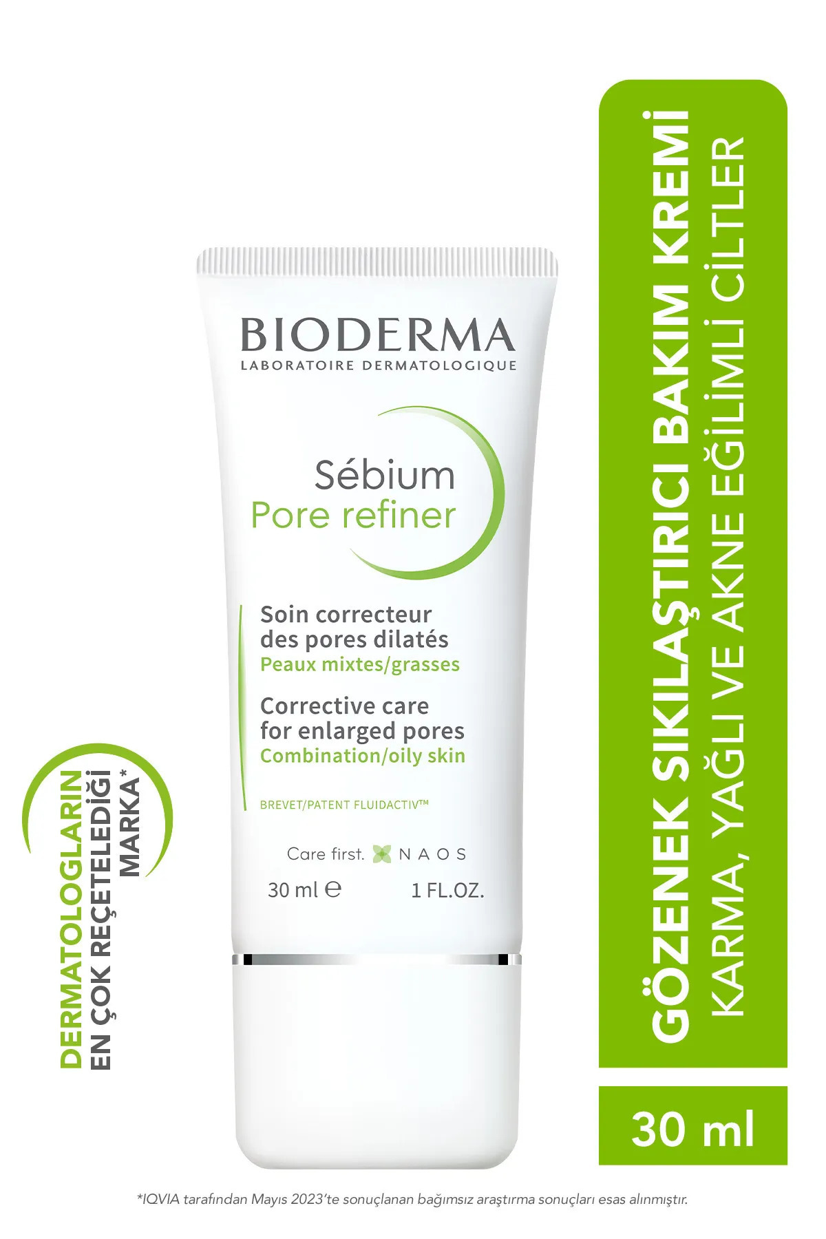 Bioderma BİODERMA Sébium Pore Refiner Karma ve yağlı ciltler için gözeneklerin sıkılaşmasına yardımcı krem
