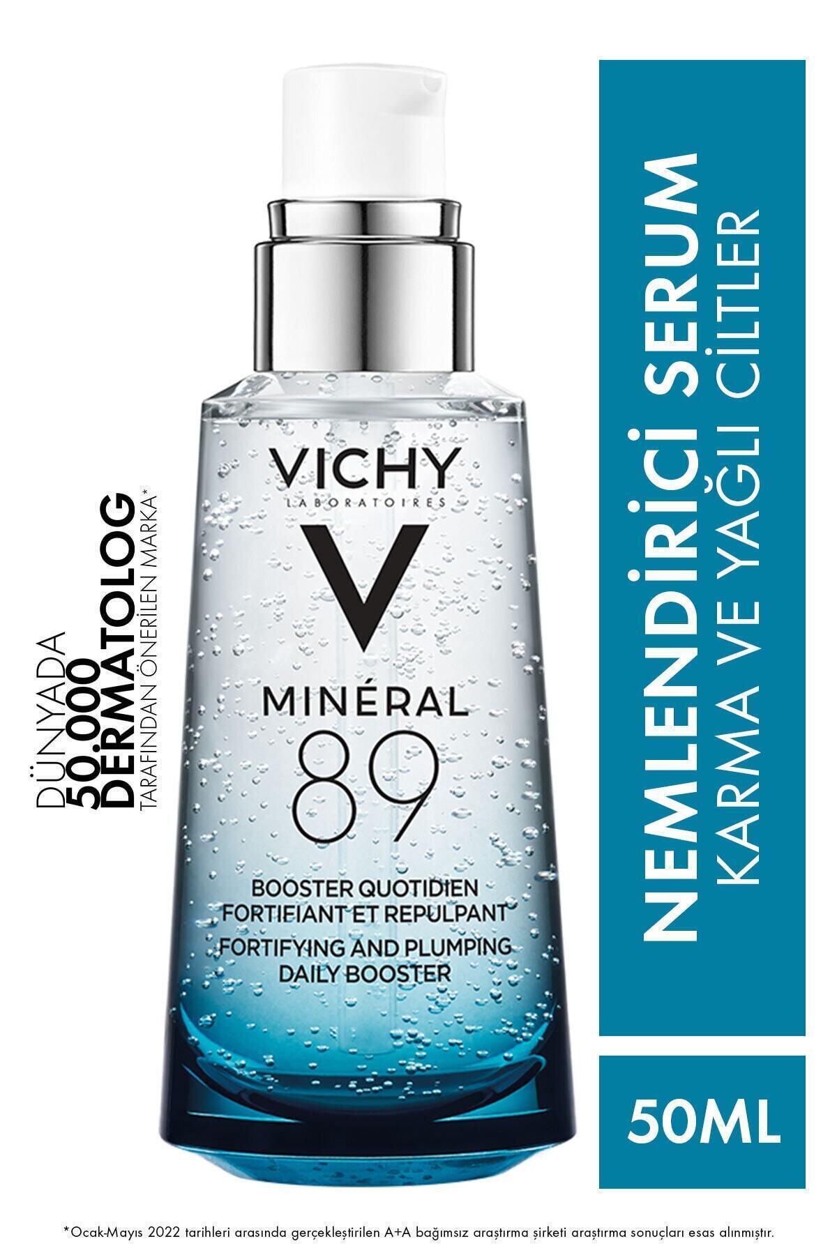 Vichy MİNERAL 89 HYALURONİC ACİD SKİN BARRİER REPAİR SERUM 50ML KEYON1996