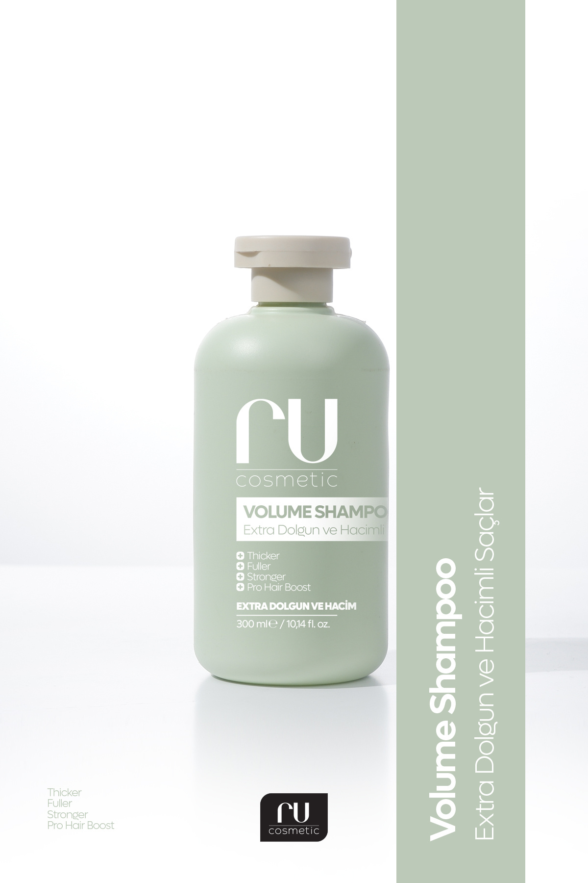 ru cosmetic Hacim Vermeye Yardımcı (VOLUME ŞAMPUAN) Pro Hair Boost,fuller,stronger 300 ml