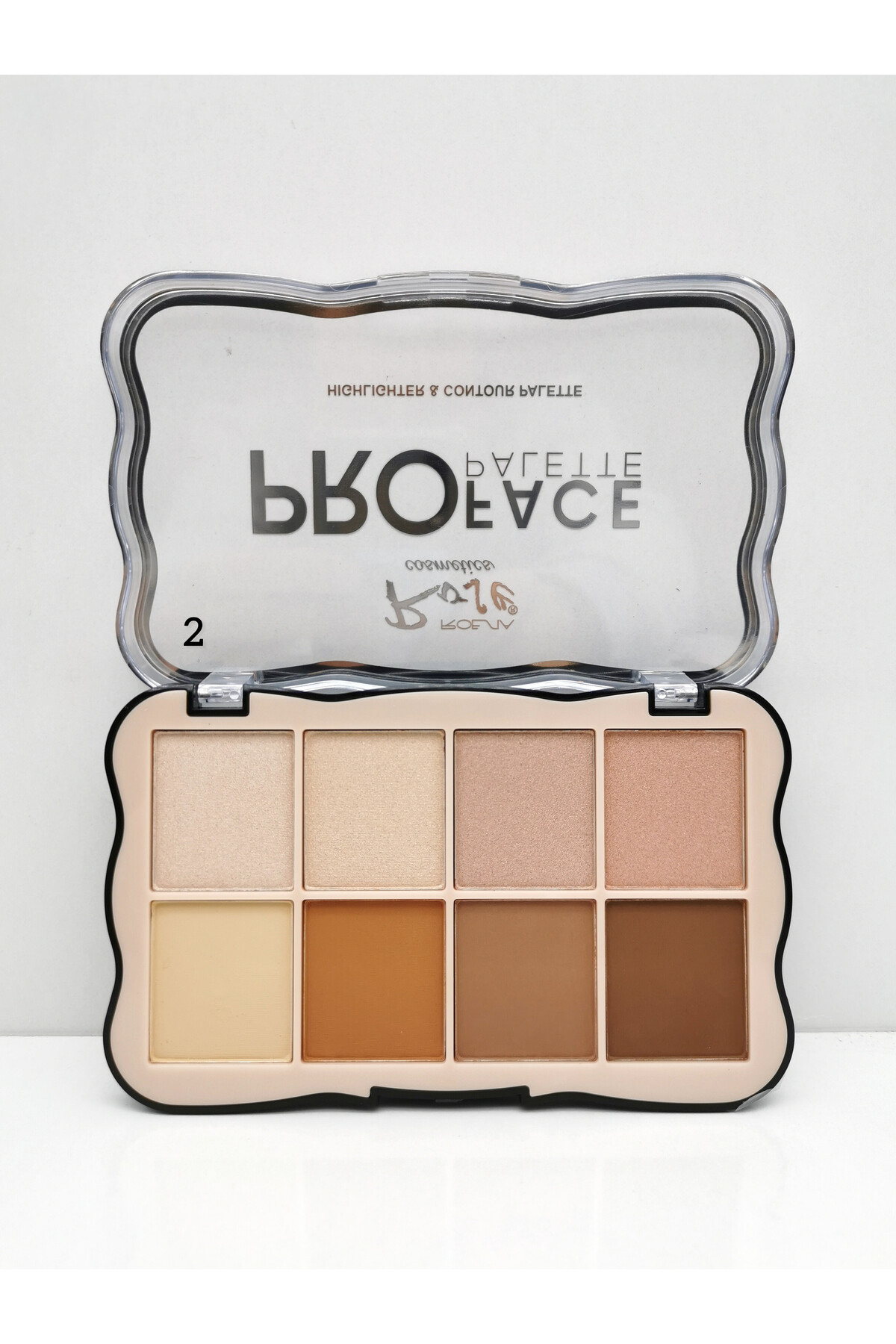 Roesıa Rose Cosmetics Rose Pro Face 8'li Aydınlatıcı & Contour Paleti