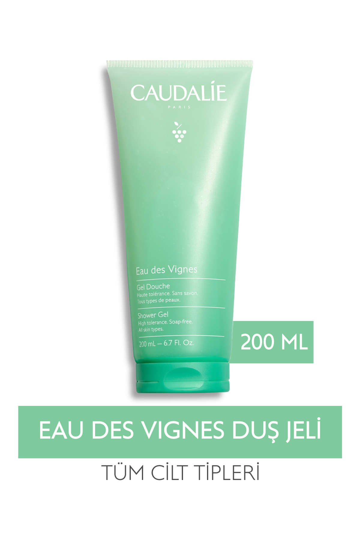 Caudalie Eau Des Vignes Shower Gel 200 ml Bergamot Aromalı Duş Jeli