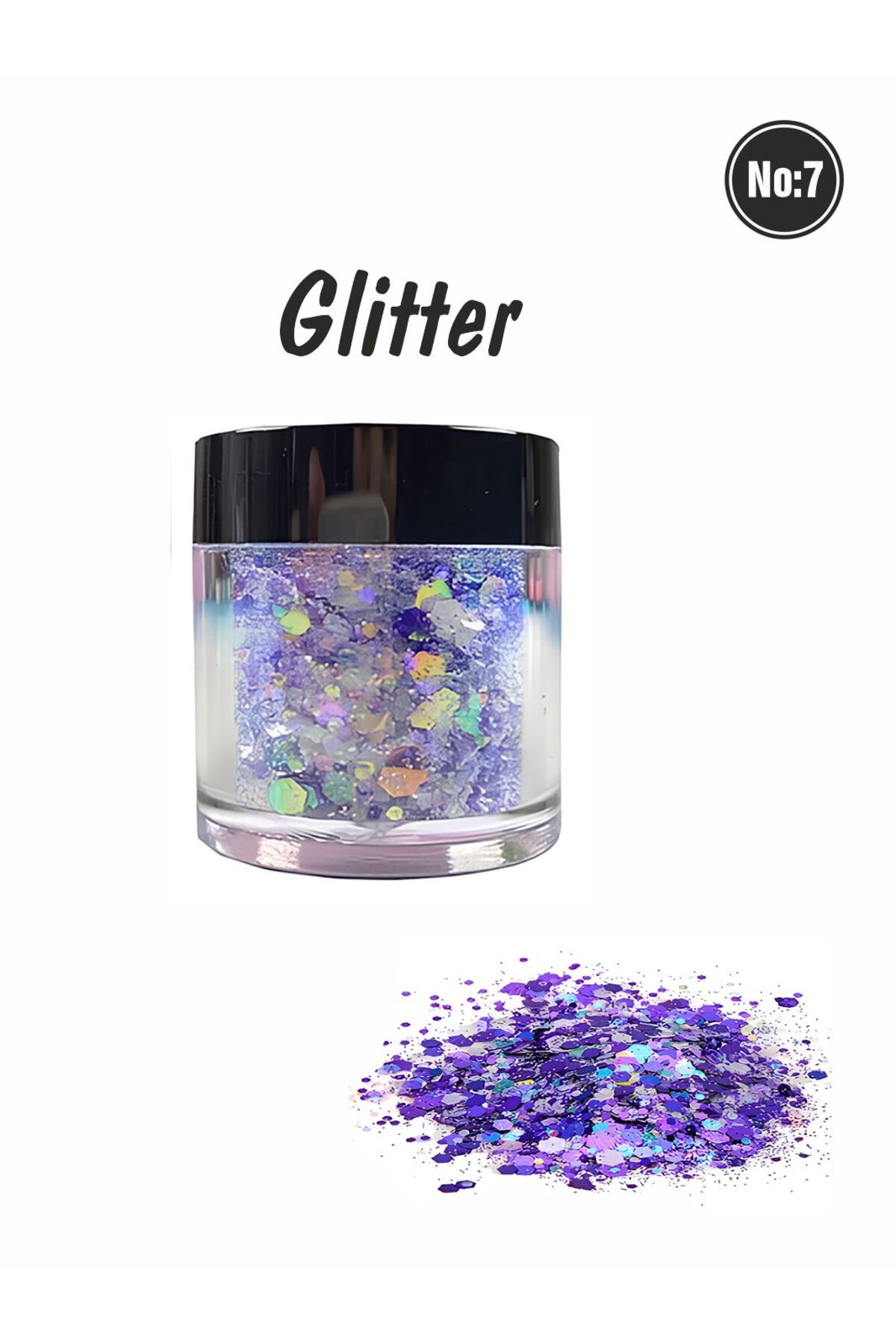 Ocean Glitter Yüz Ve Vücut Parlatıcı Sim Işıltı Parlak Yüz Makyajı