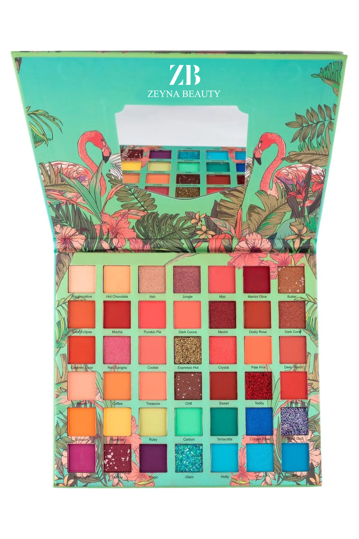 ZEYNABEAUTY Flamingo Holiday 42 Renk Göz Far Paleti
