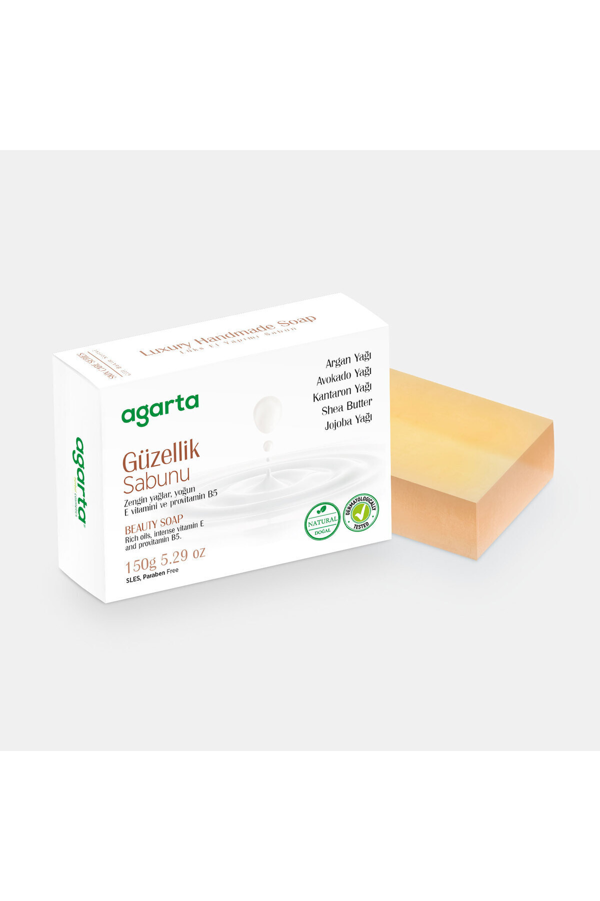 Agarta Doğal Güzellik Sabunu 150 Gr