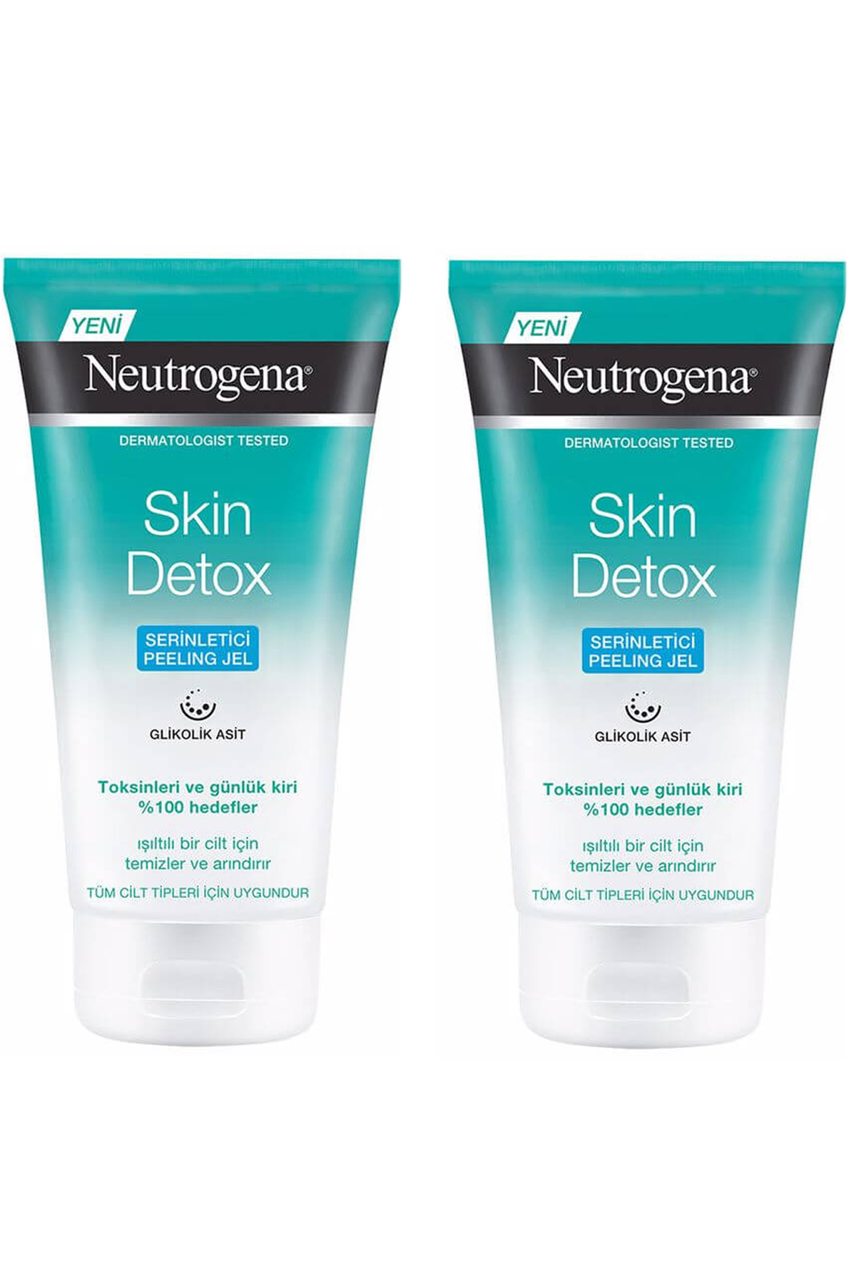 Neutrogena Skin Detox Serinletici Peeling Jel 150 ml 2 Adet
