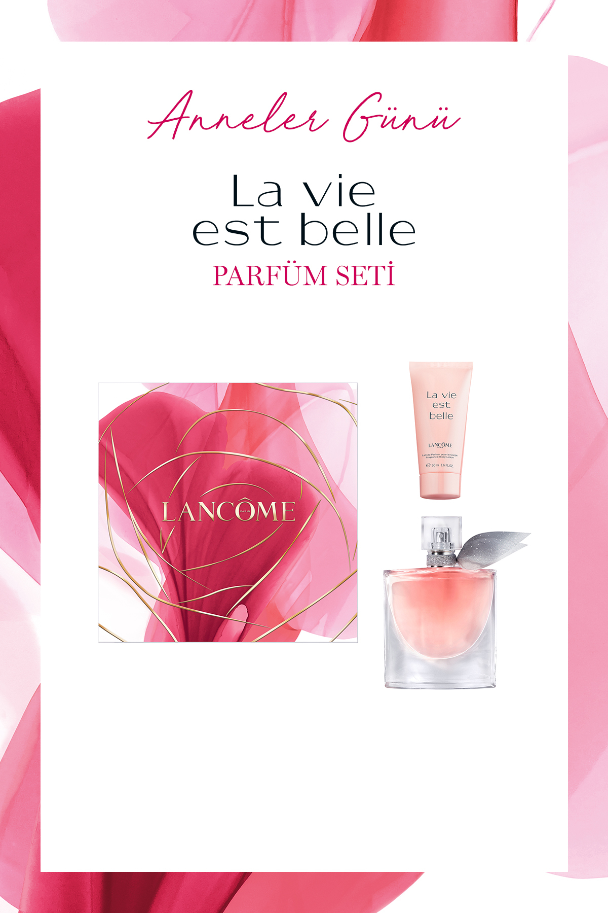 Lancome La Vie Est Belle EDP 30 ml Kadın Parfüm Seti 3614274179637