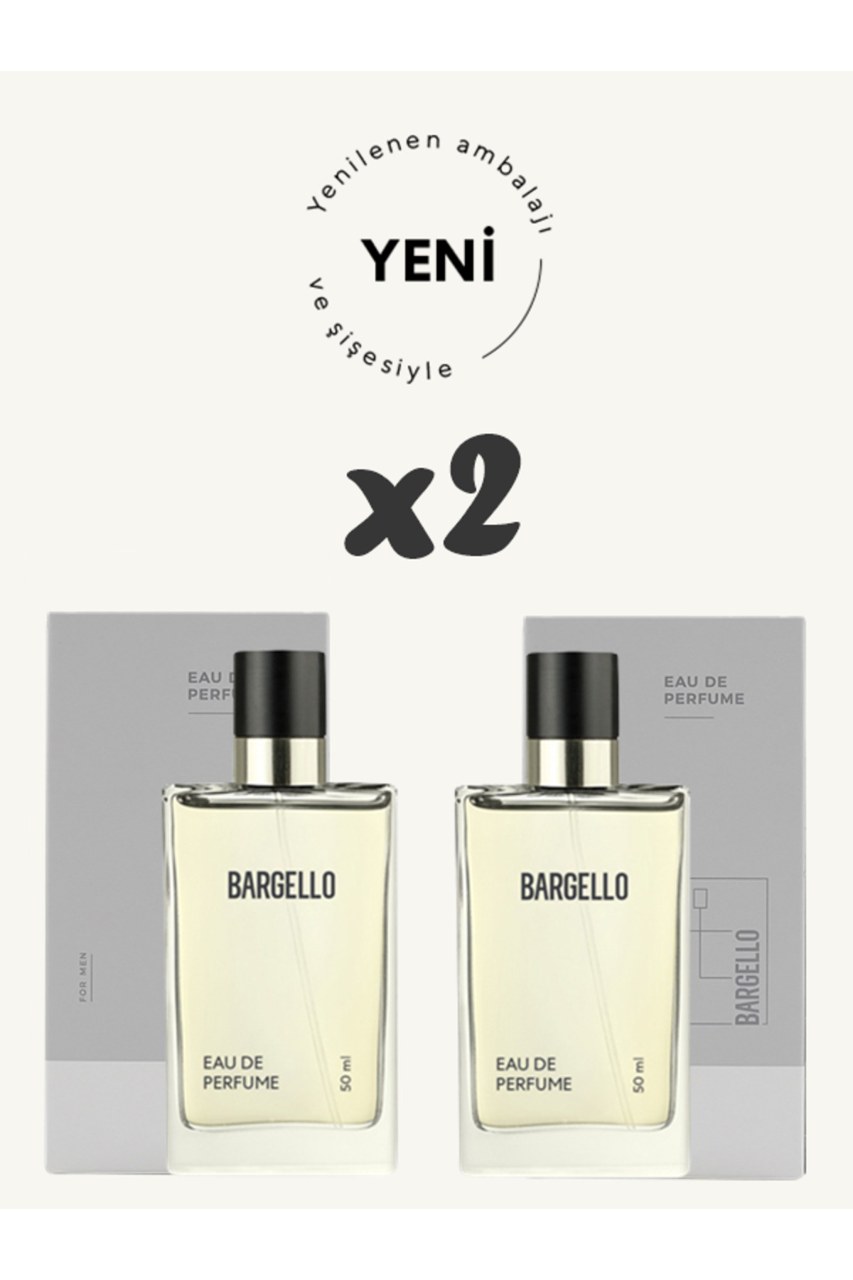 Bargello ERKEK PARFÜM 590 FRESH 50 ML EDP 198658695215 x2