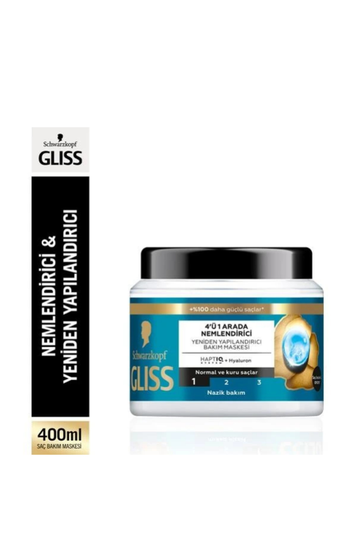 Gliss Yeniden Yapılandırıcı GÜÇLENDİRİCİ SÜPER Saç Bakım Maskesi 400 ml