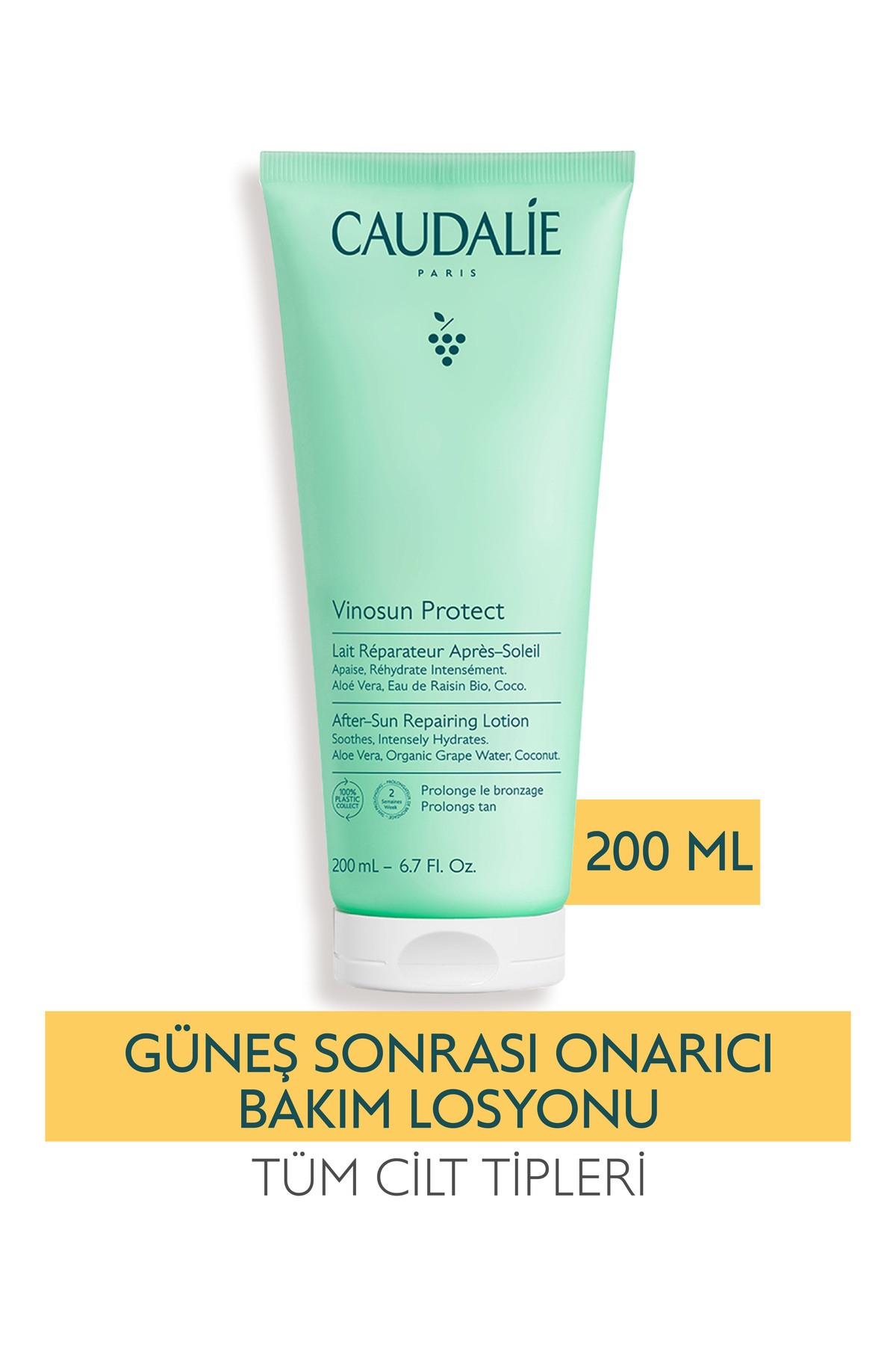 Caudalie Vinosun Güneş Sonrası Onarıcı Bakım Losyonu 200 ml