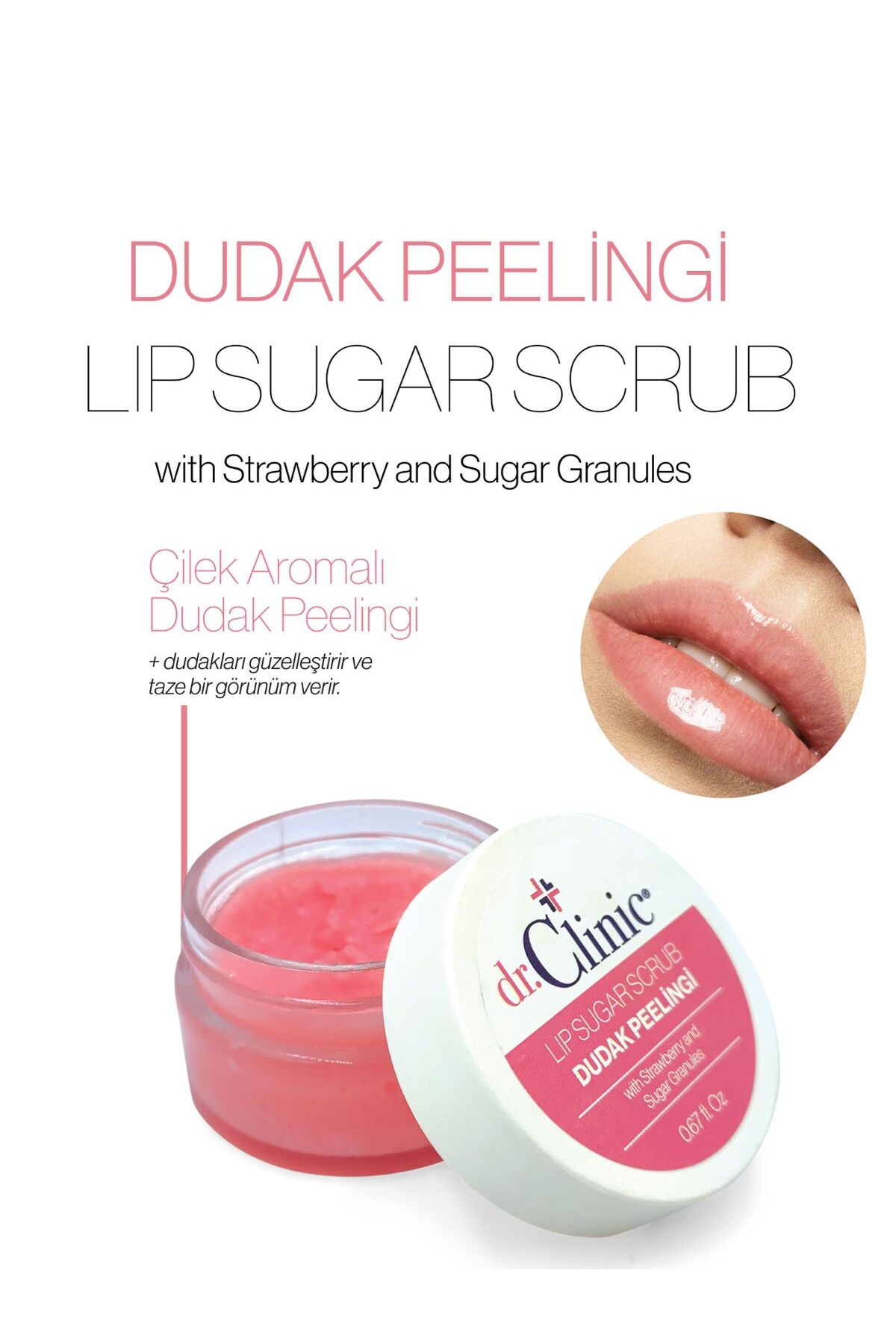 Dr. Clinic Dudak Peelingi 30 Ml