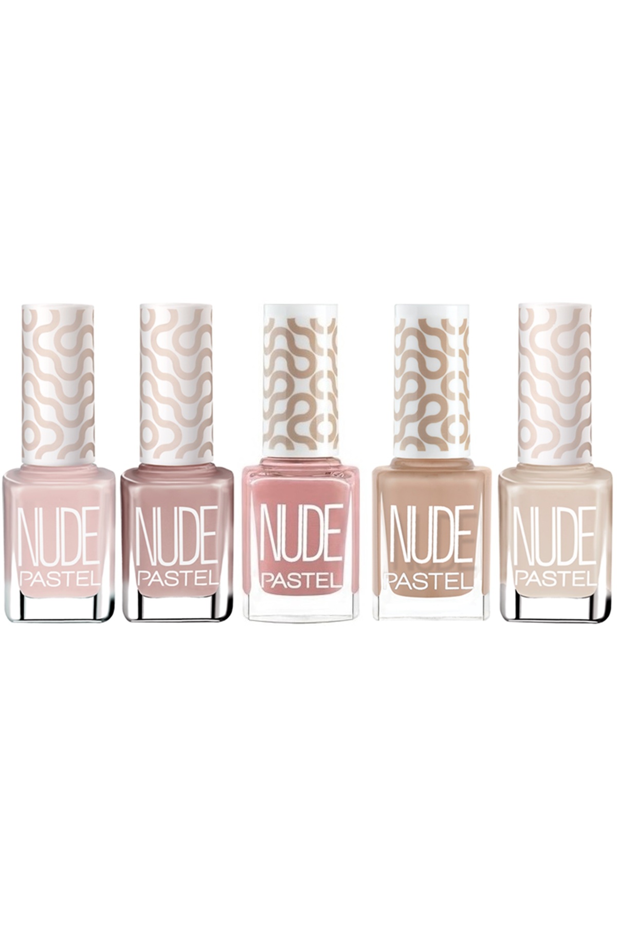 Pastel Nude Oje 5 li Set 763-768-752-751-769