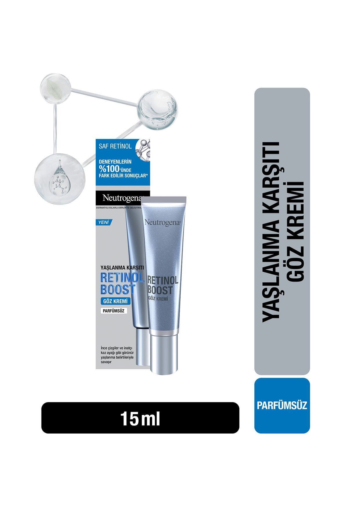 Neutrogena RETİNOL BOOST ANTİ-FİNE LİNE EYE CREAM ANTİ-AGİNG 15 ML KEYON2333