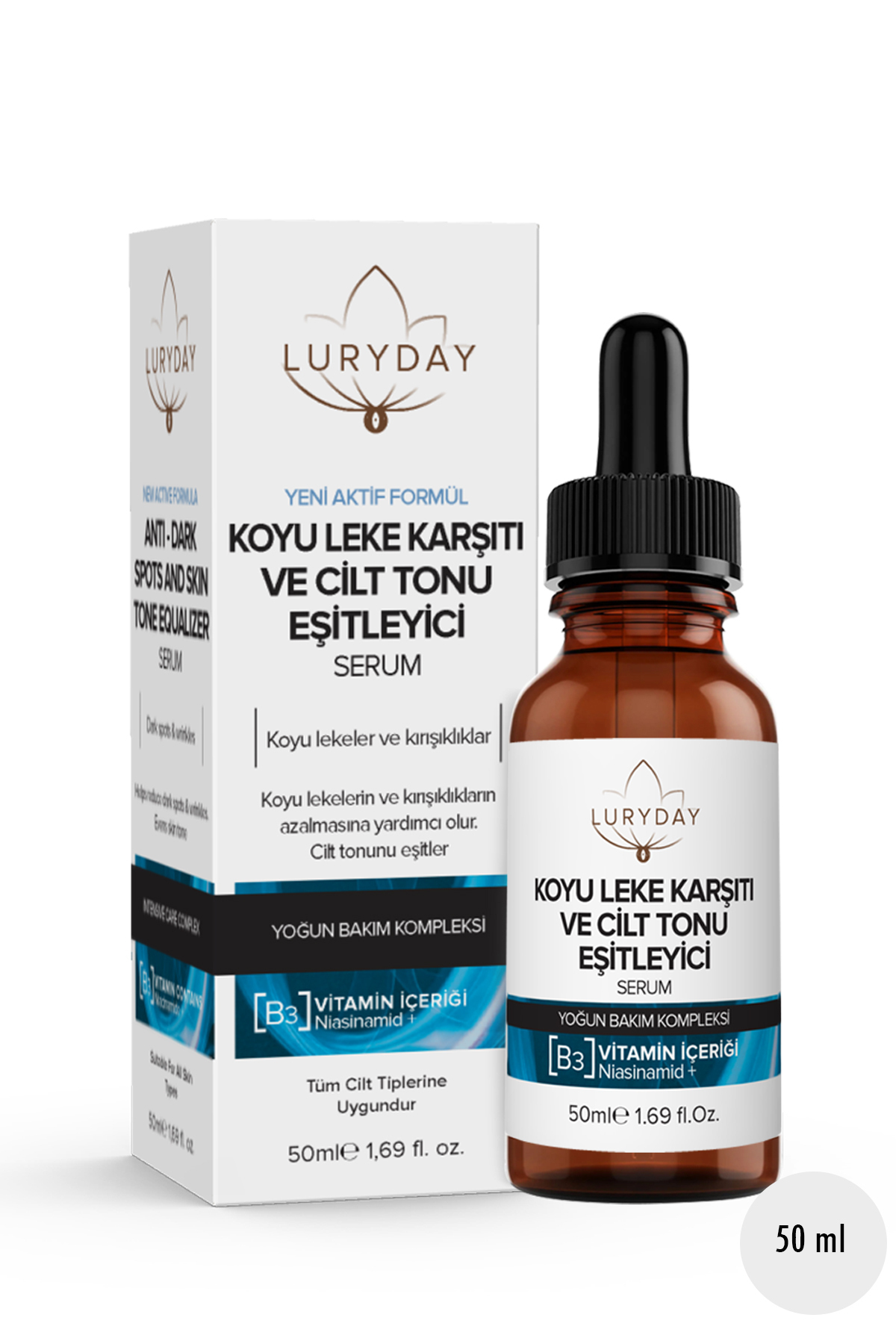 LURYDAY Cilt Tonu Eşitleyici Aydınlatıcı Serum
