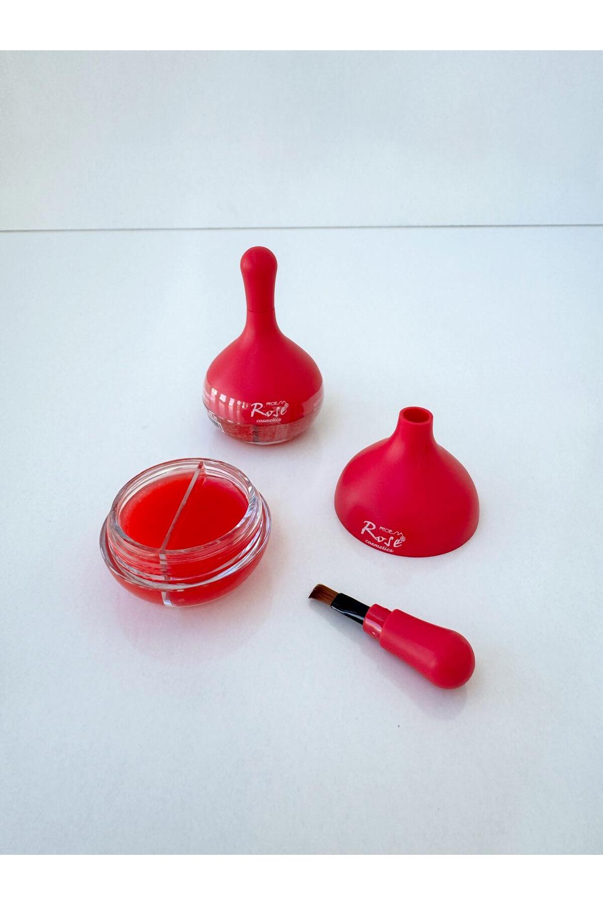 Roesıa Rose Cosmetics Rose Lip Luv Meyveli Dudak Bakım Maskesi Çilek