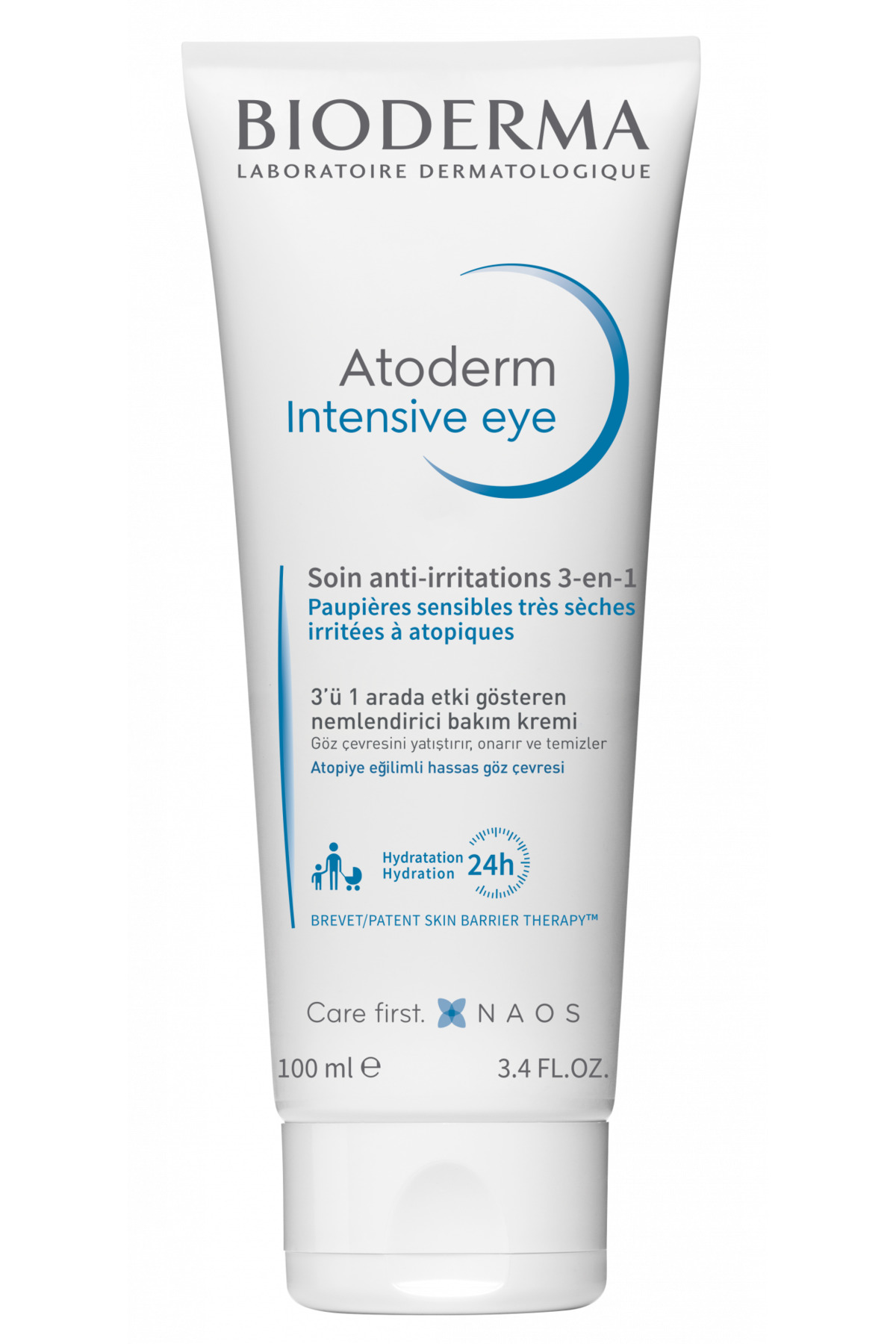 Bioderma Atoderm Intensive Eye (Çok Kuru&Atopi Eğilimli Ciltlerde Göz Çevresi Kremi, Hyalüronik Asit, 100 ml)