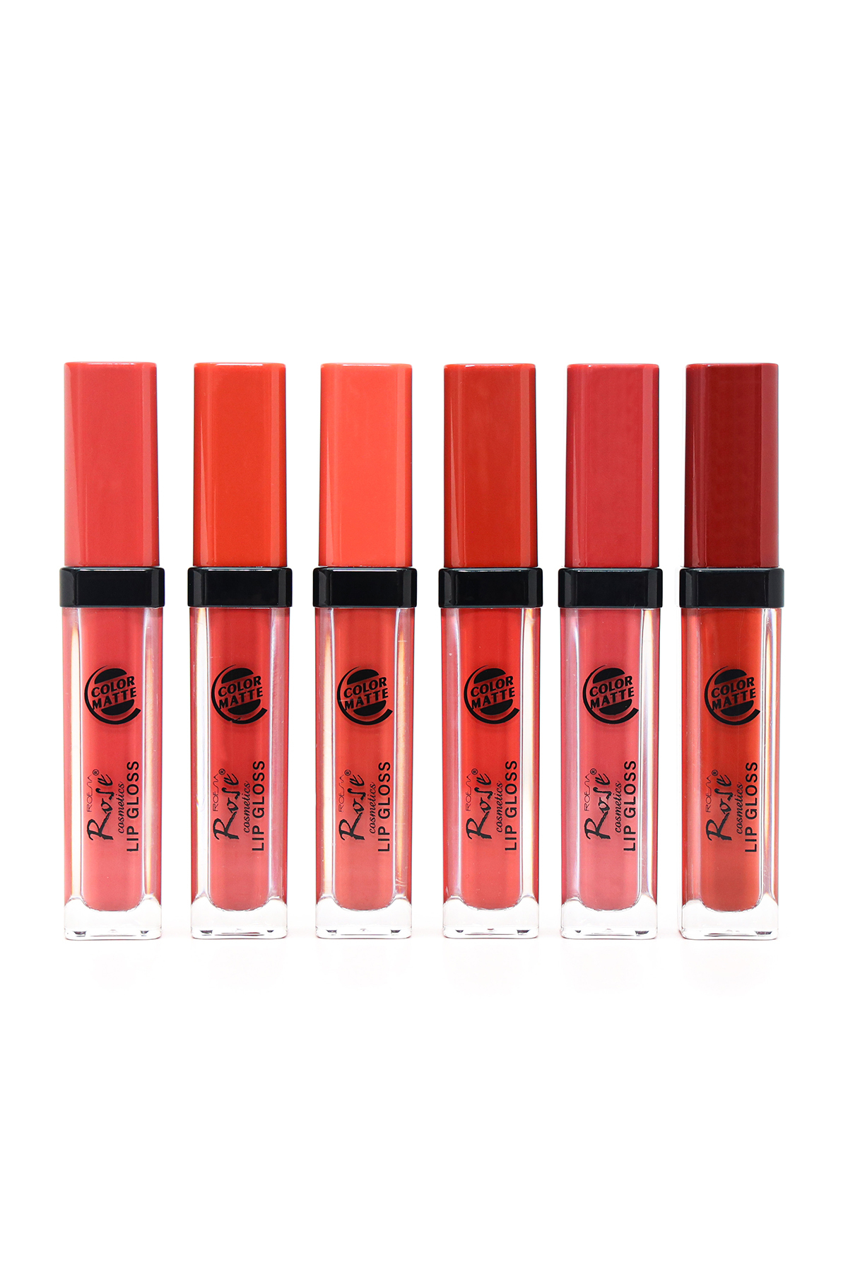 Roesıa Rose Cosmetics Rose Color Matte 6'lı Ruj Serisi & Lip Gloss