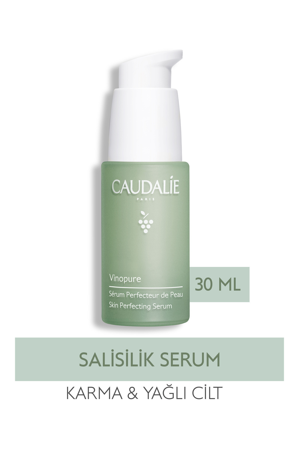 Caudalie VİNOPURE BRİGHTENİNG-SHİNİNG SALİCYLİC SERUM 30 ML DEMBA4135