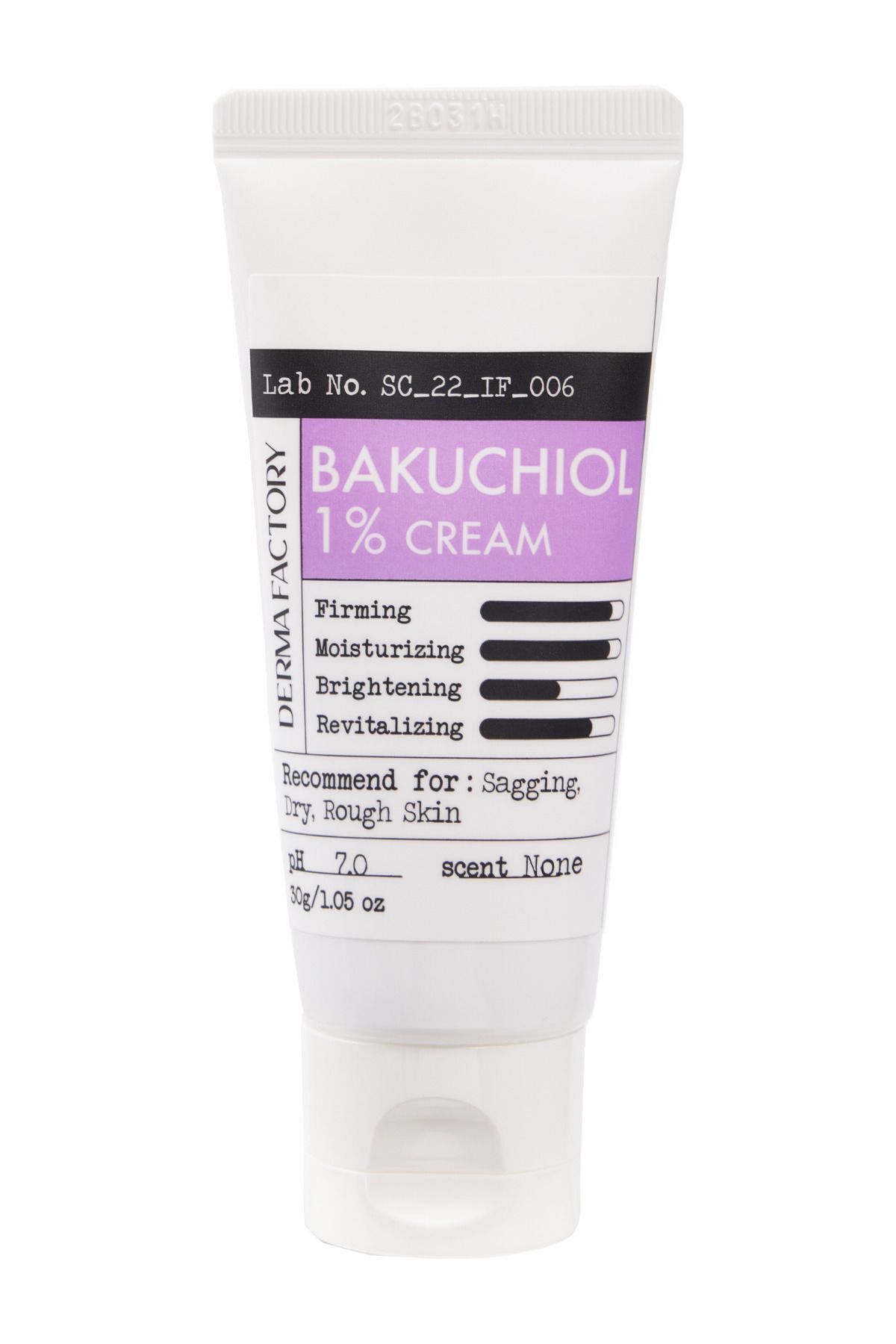 Kırışıklık ve Canlılık Bakım Kremi %1 Bakuchiol Krem Derma Factory Bakuchiol %1 Cream 30 GR