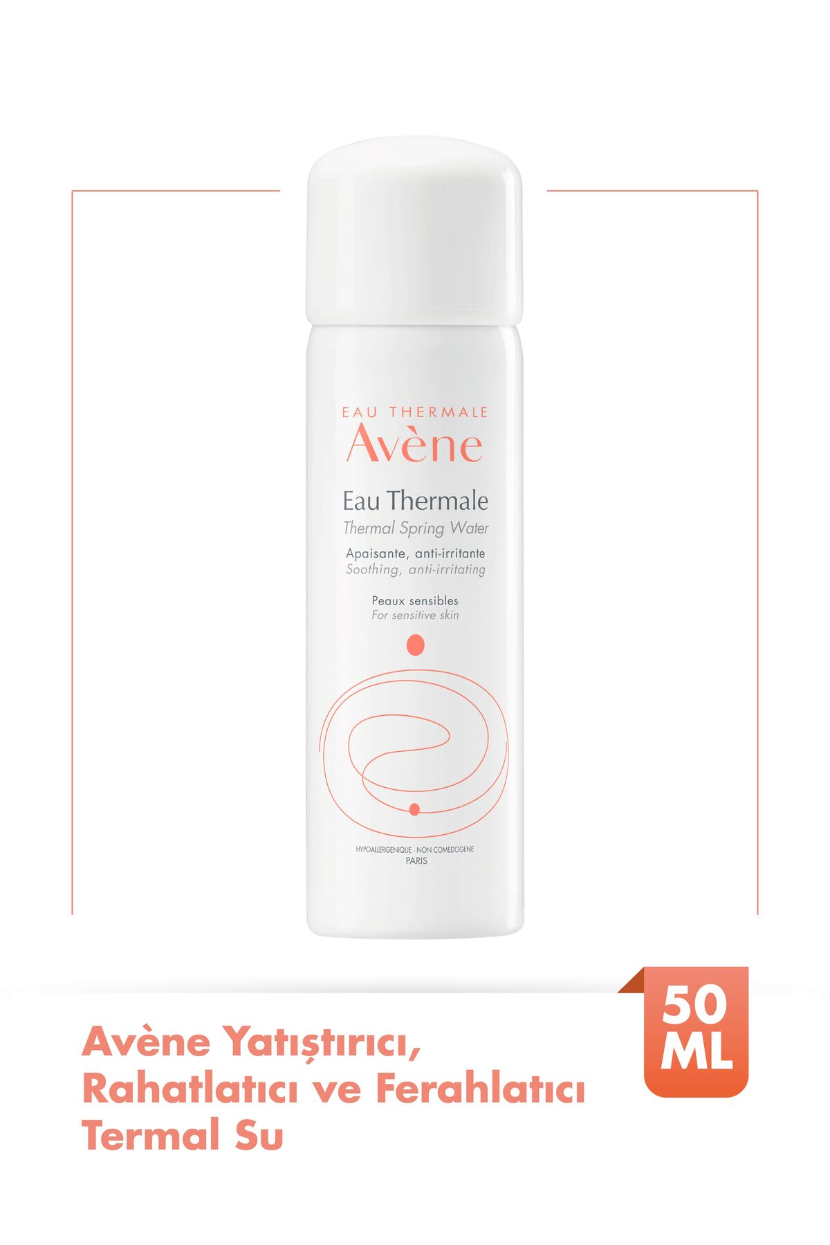 Avene Tüm Cilt Tipleri İçin Yatıştırıcı, Rahatlatıcı ve Ferahlatıcı Küçük Boy Avène Termal Su 50 ml