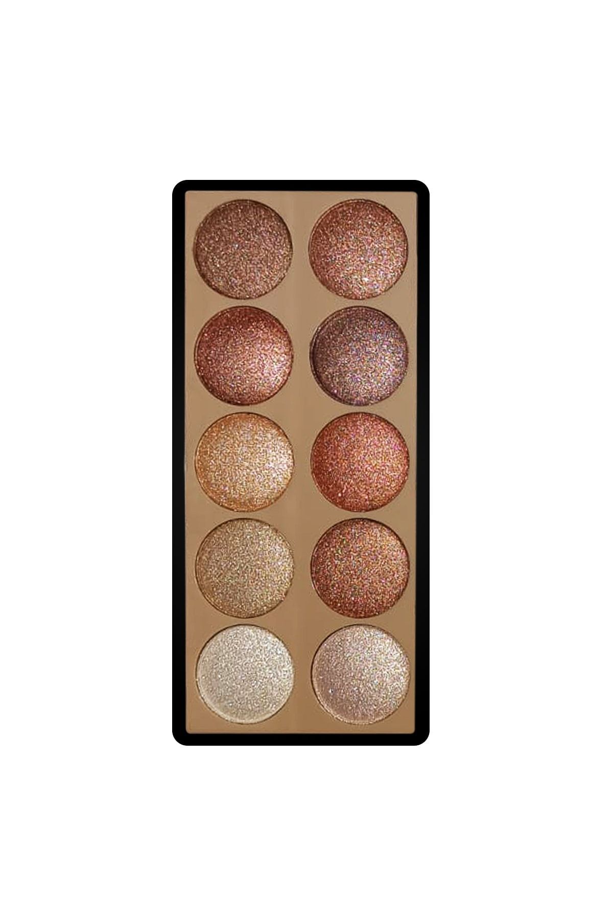 Roesıa Rose Cosmetics Diamond (ışıltılı) 10 Lu Far Paleti 02