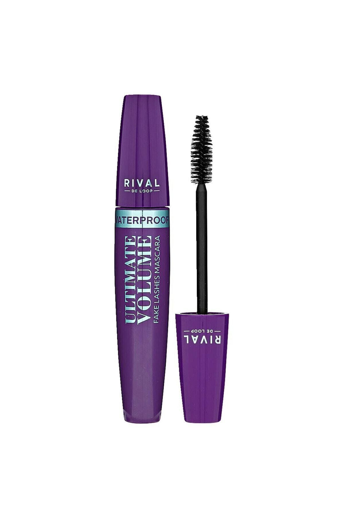 Rival De Loop Ultimate Volume Suya Dayanıklı, Siyah Maskara 10 ml