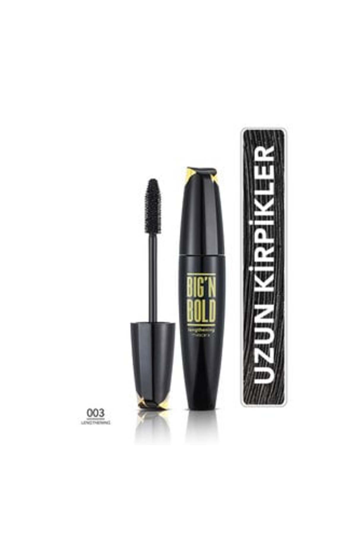 Baby ( KİL MASKESİ HEDİYE ) Flormar Big N Bold Lengthening Maskara 15 Ml ( 1 ADET )