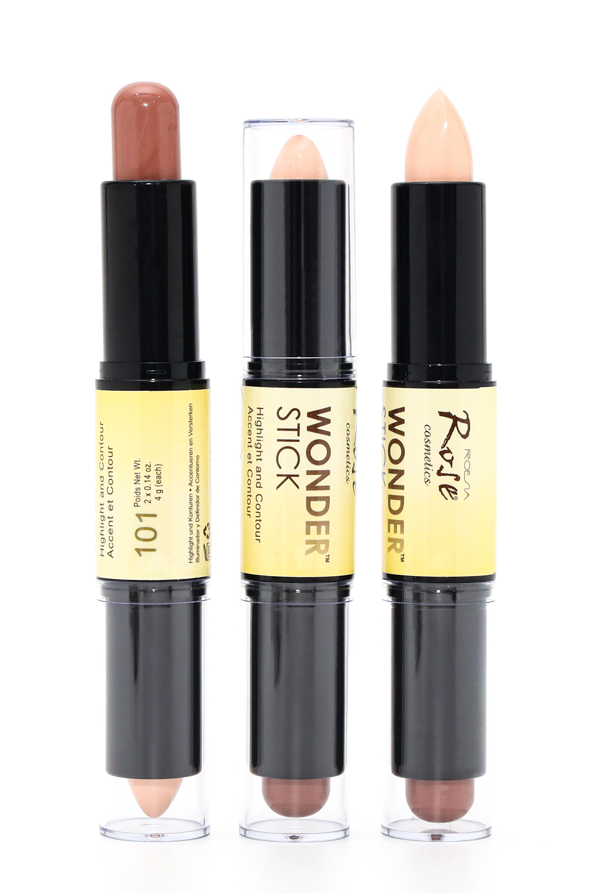 Roesıa Rose Cosmetics Rose Çift Taraflı Contour Stick & Wonder Kontür Stick