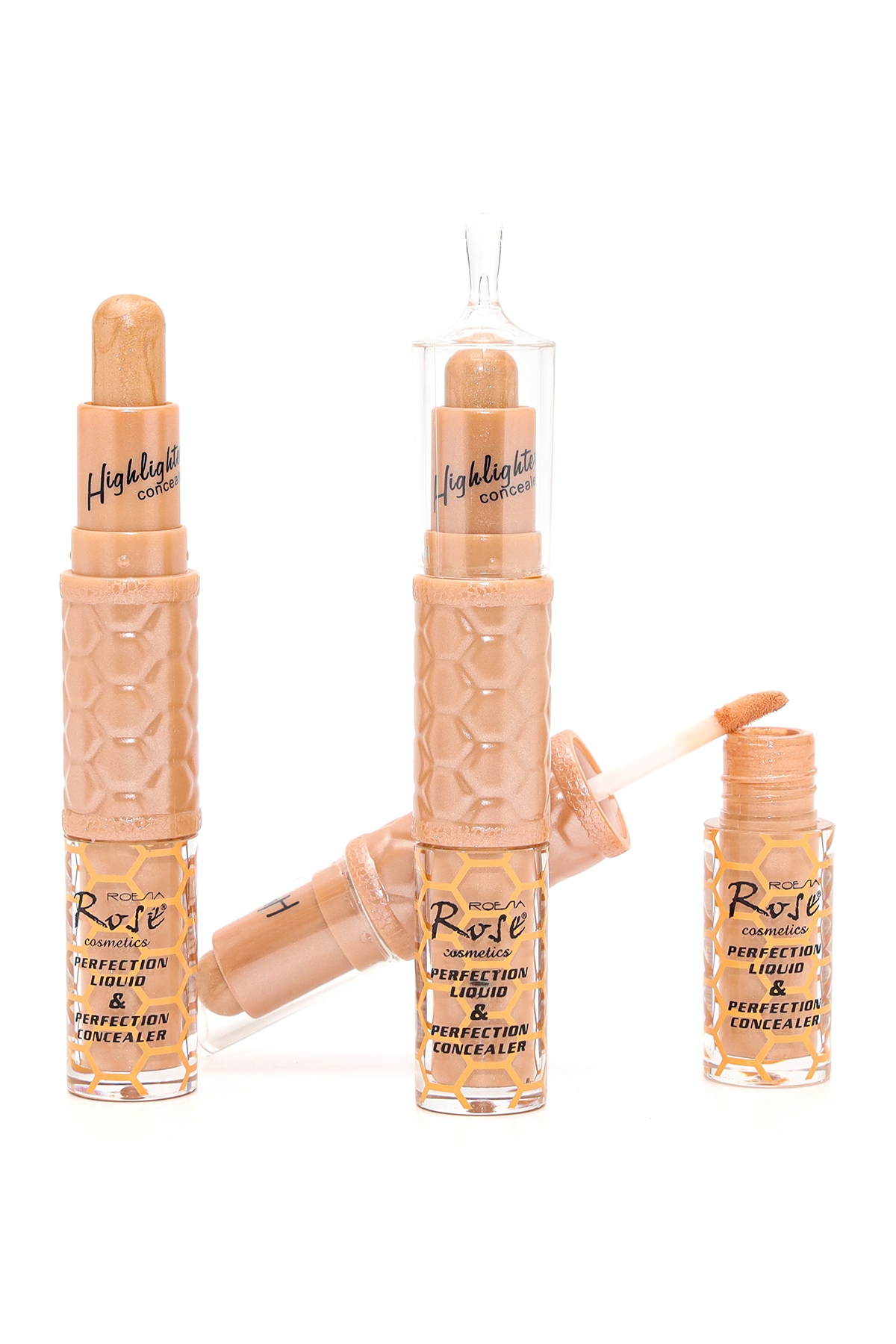 Roesıa Rose Cosmetics Rose Çift Taraflı Aydınlatıcı Stick - Hıglıghter