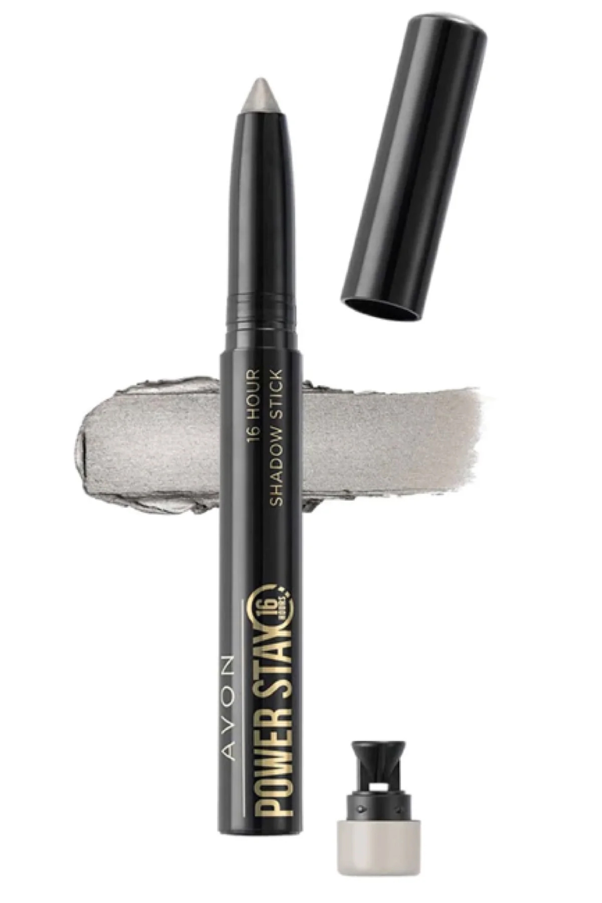 AVON Power Stay Shadow Stick Kalem Far Cool Silver