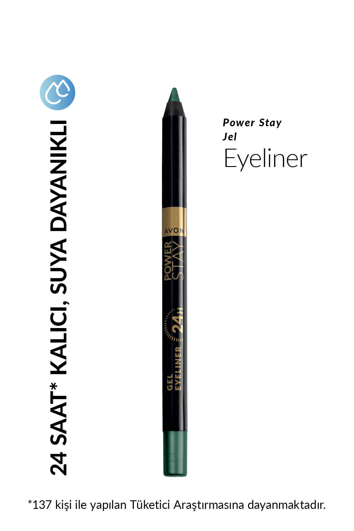 AVON Power Stay Jel Eyeliner Going Green