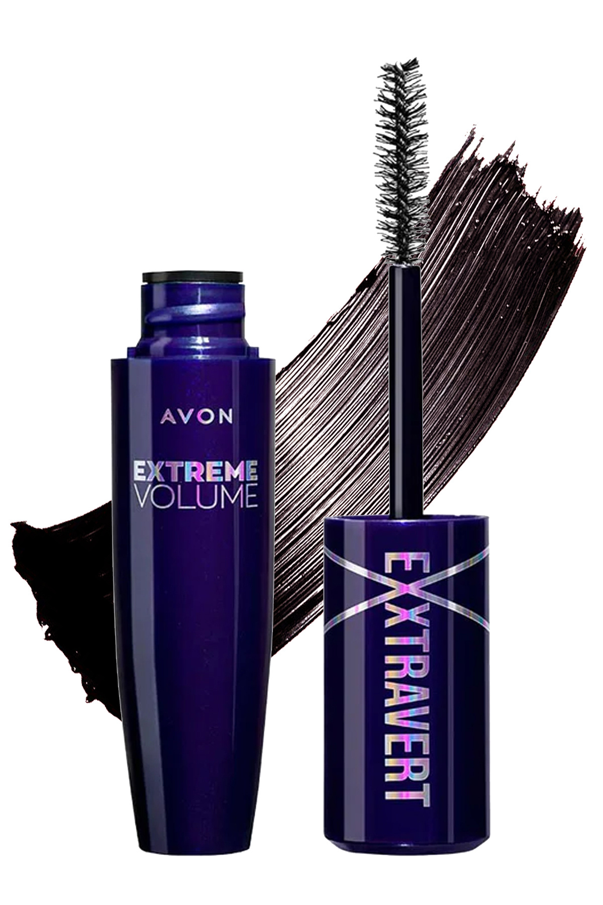 AVON Exxtravert Extreme Volume Maskara Brown Black