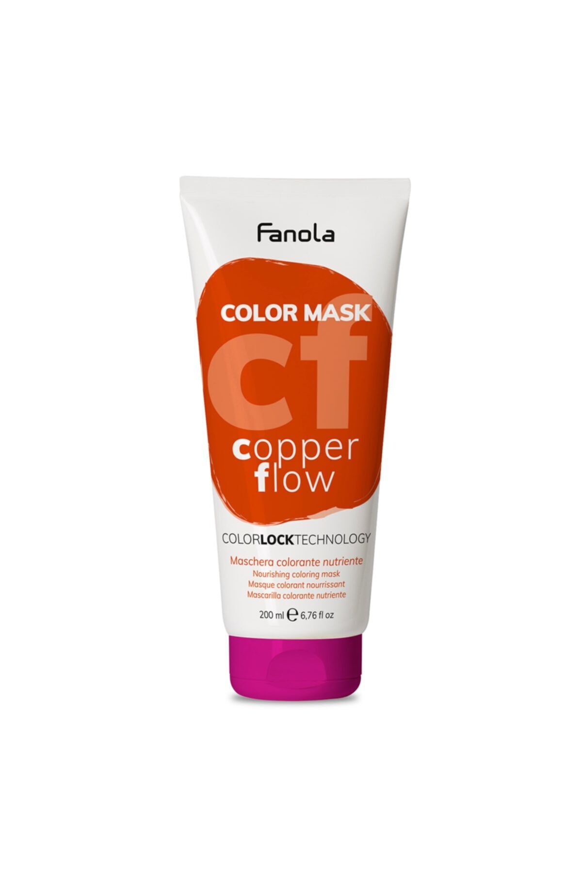 Fanola Color Mask Renklendirici Maske 200ml Flow (BAKIR AKIMI)