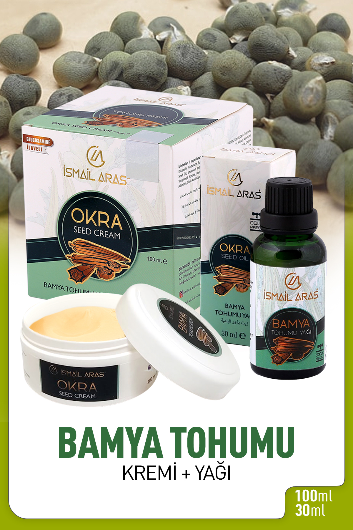 İsmail Aras Bamya Tohumu Yağı Ve Bamya Tohumu Kremi