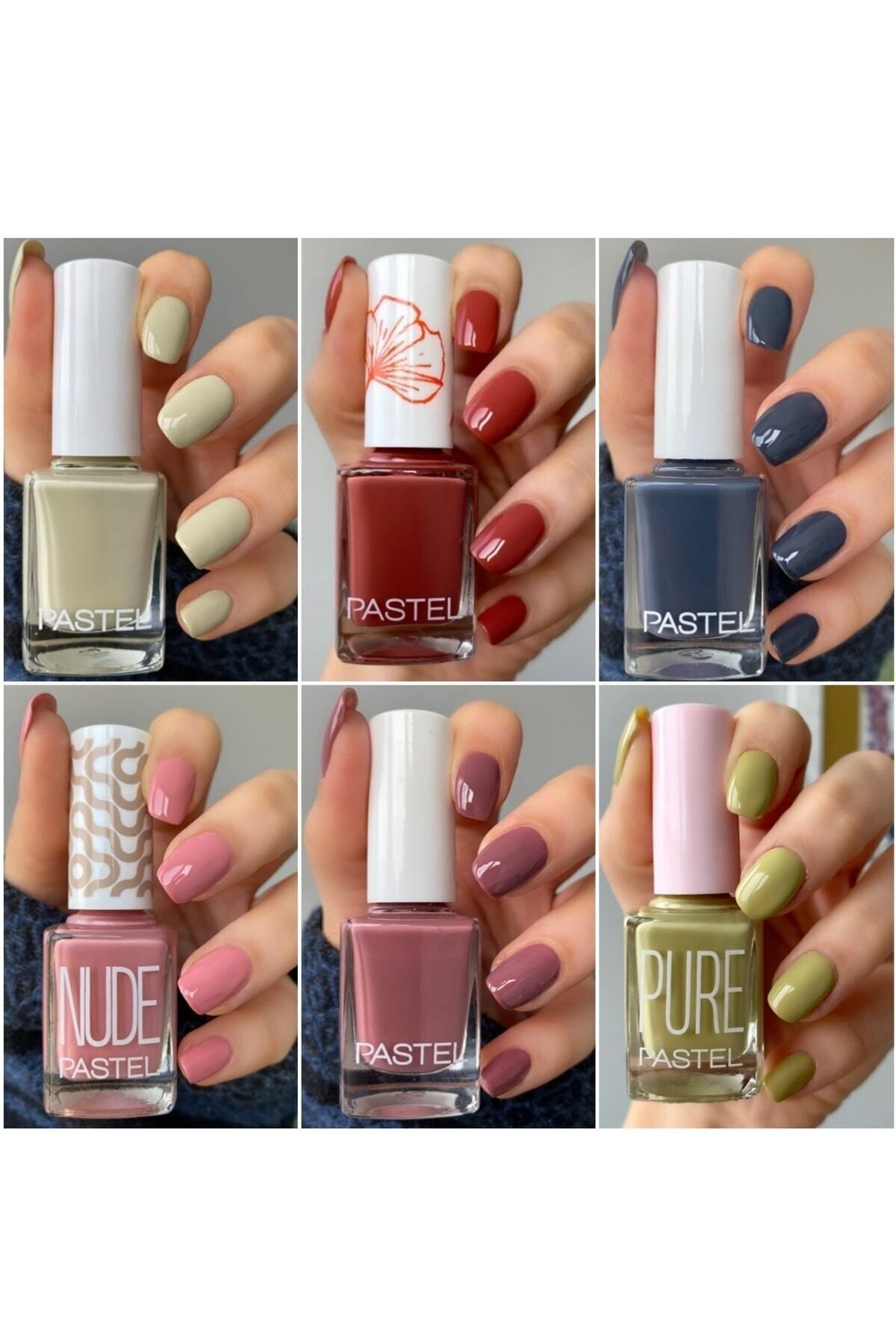 Pastel Synee Store 6'lı Oje Seti (296-335-13-769-139-619)