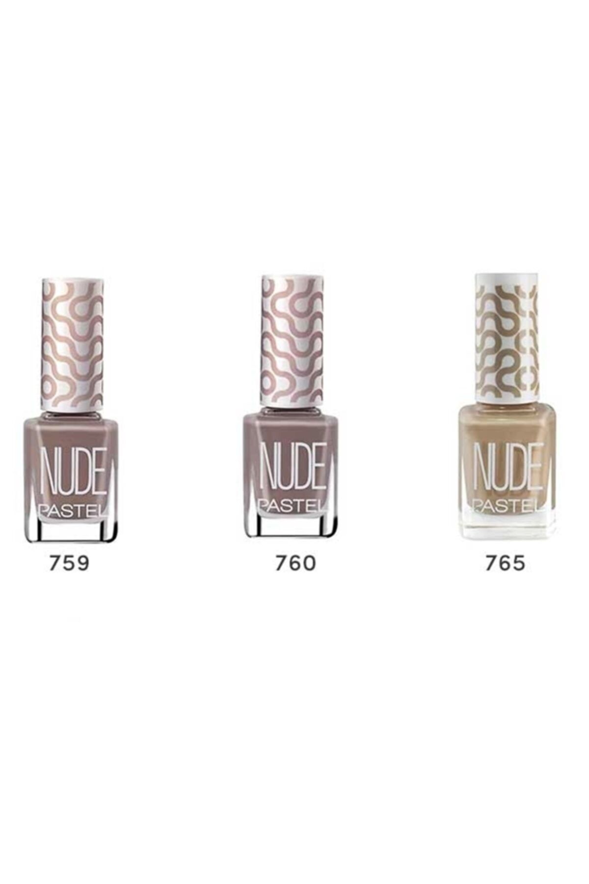 Pastel Synee Nude Oje Set 1 759 760 765