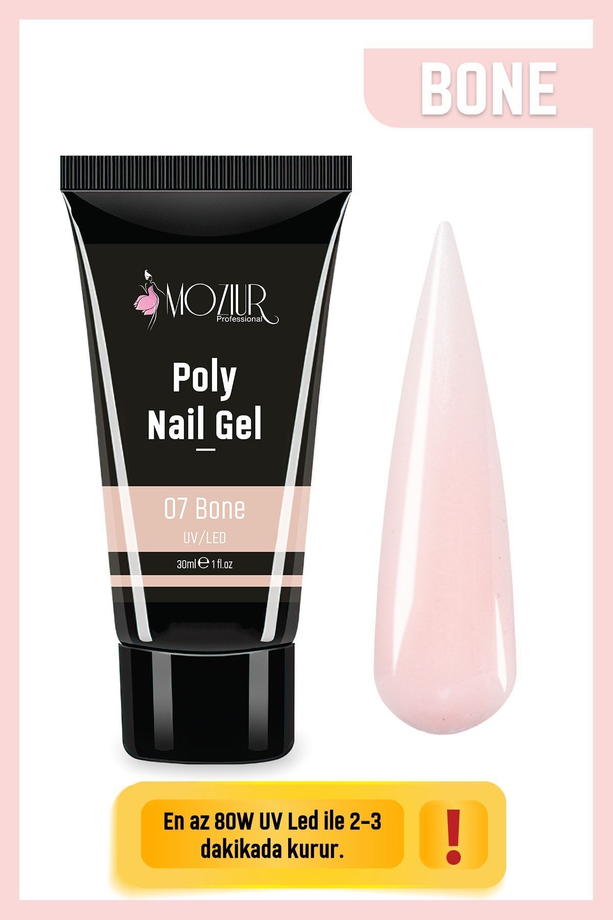 MOZIUR Poly Jel 30ml BONE