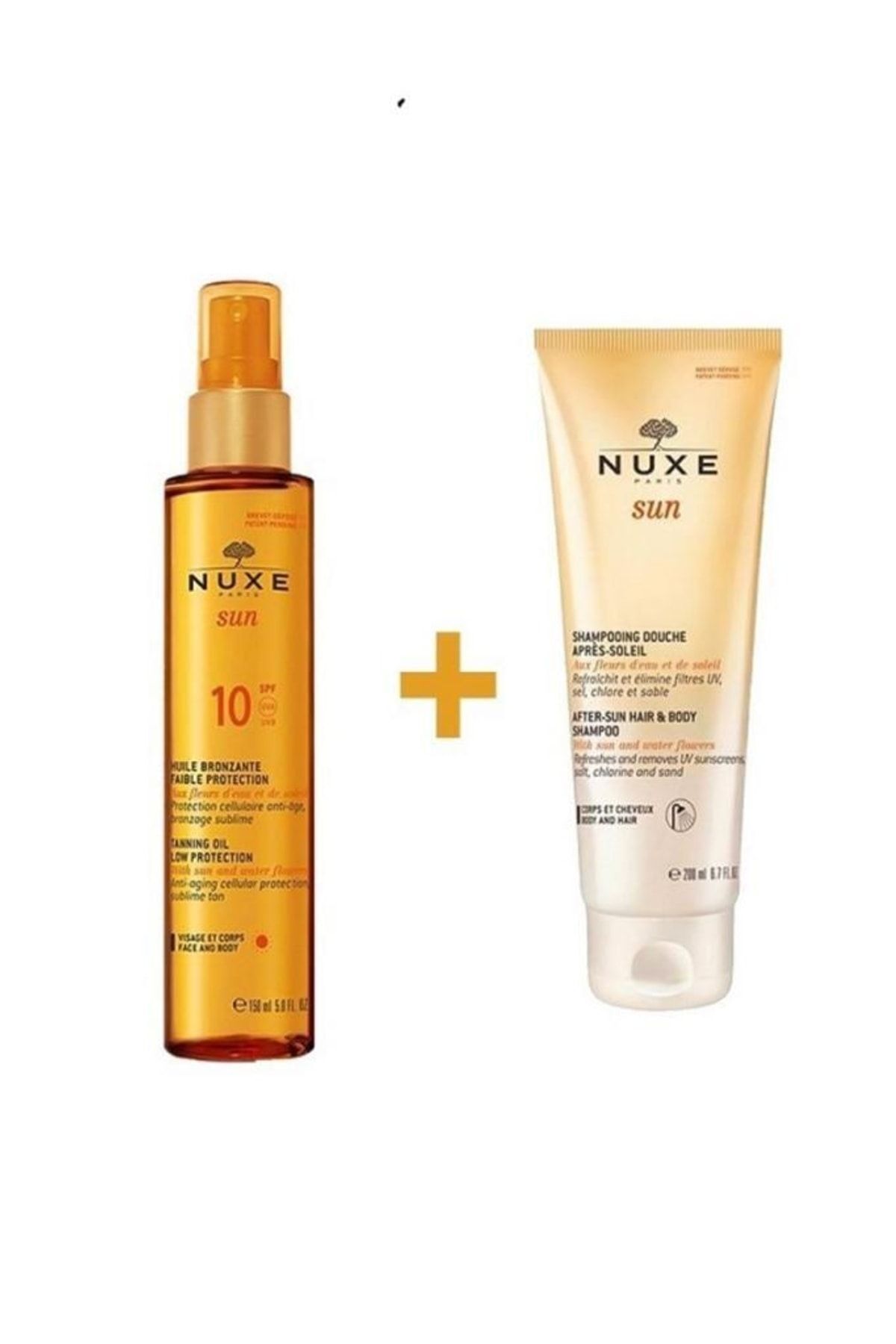 Nuxe Bronzlastırıcı 10spf & Sampuan Kofre