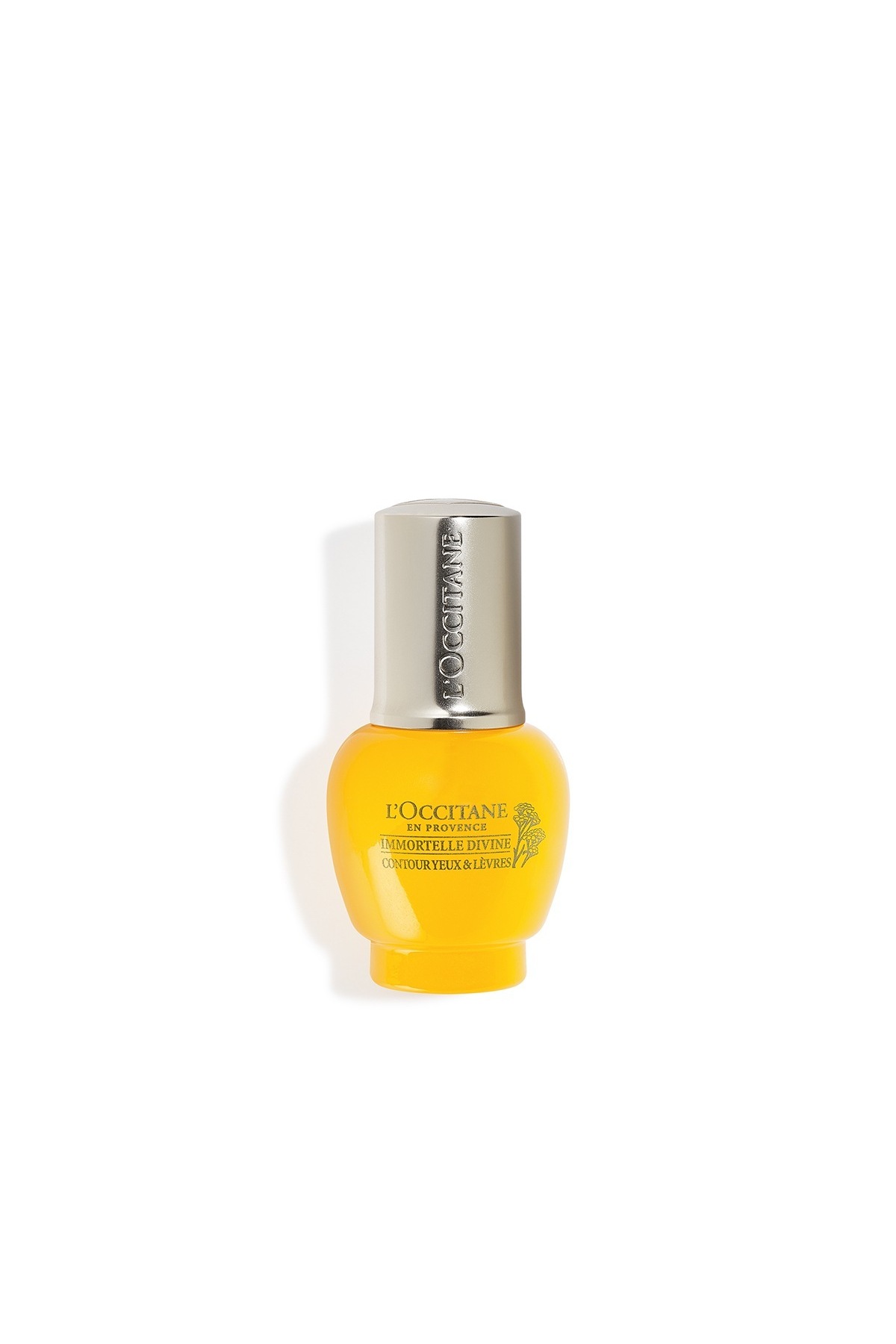 L'Occitane Immortelle Divine Yaşlanma Karşıtı Göz ve Dudak Kremi, Ölmezotu Yağı İçeren, 15 ml