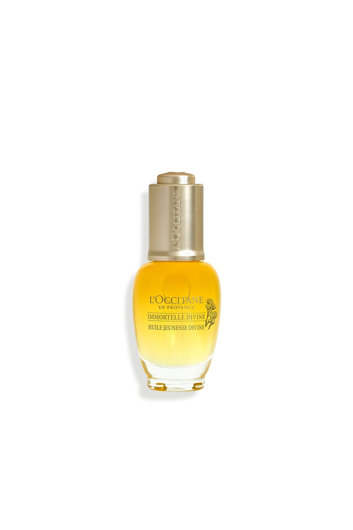 L'Occitane Immortelle Divine Yaşlanma Karşıtı Serum, Yağ Bazlı, Ölmezotu ve Argan Yağı İçeren, 30 ml