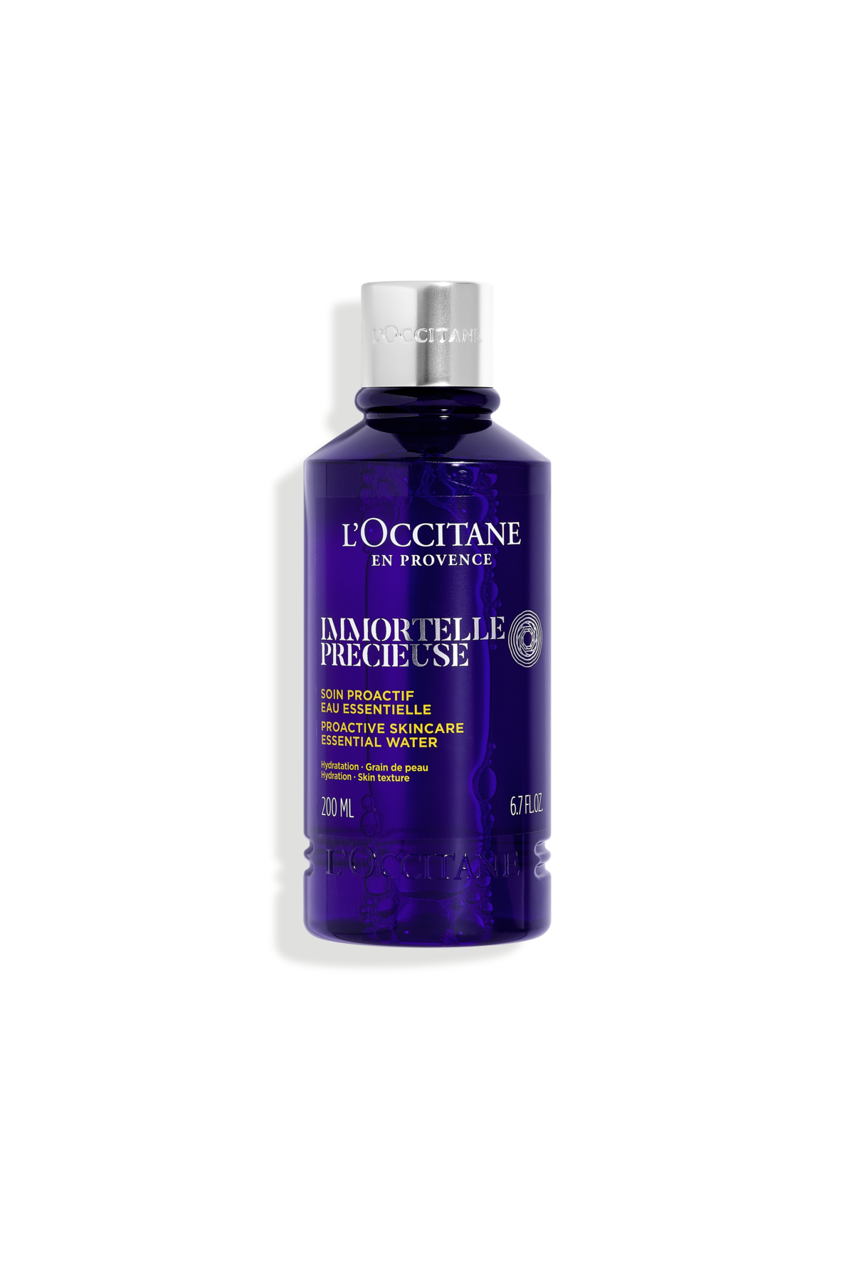 L'Occitane Immortelle Precious İlk Yaşlanma Belirtileri için Tonik, Ölmezotu Yağı İçeren, Hyaluronik Asit, 200 ml