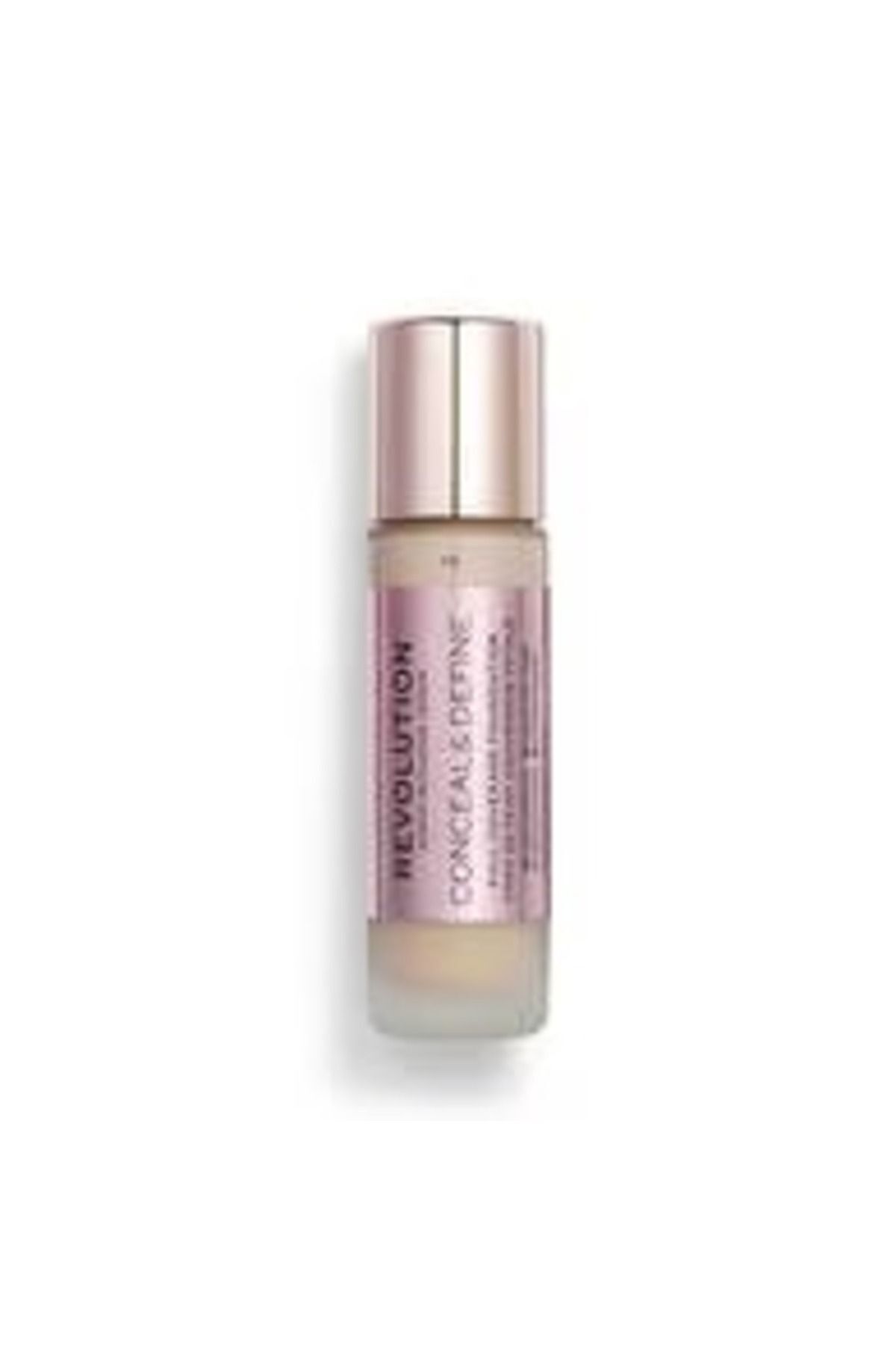 Revolution NEW FORMULA OİL-FREE FORMULA CONCEAL & DEFİNE FOUNDATİON F5