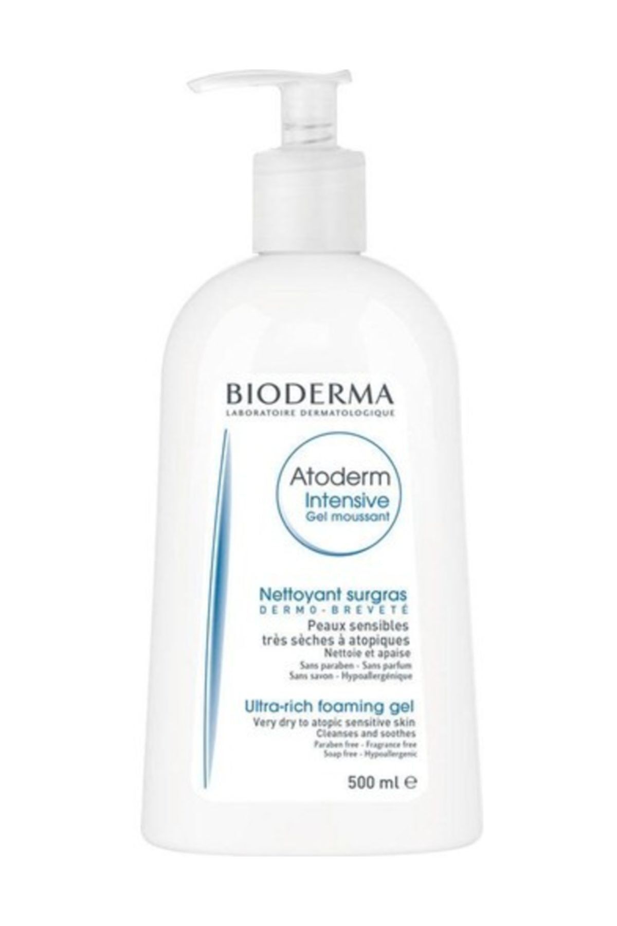 Bioderma Atoderm Intensive Foaming Gel - Nemlendirici Temizleyici Jel 500 ml