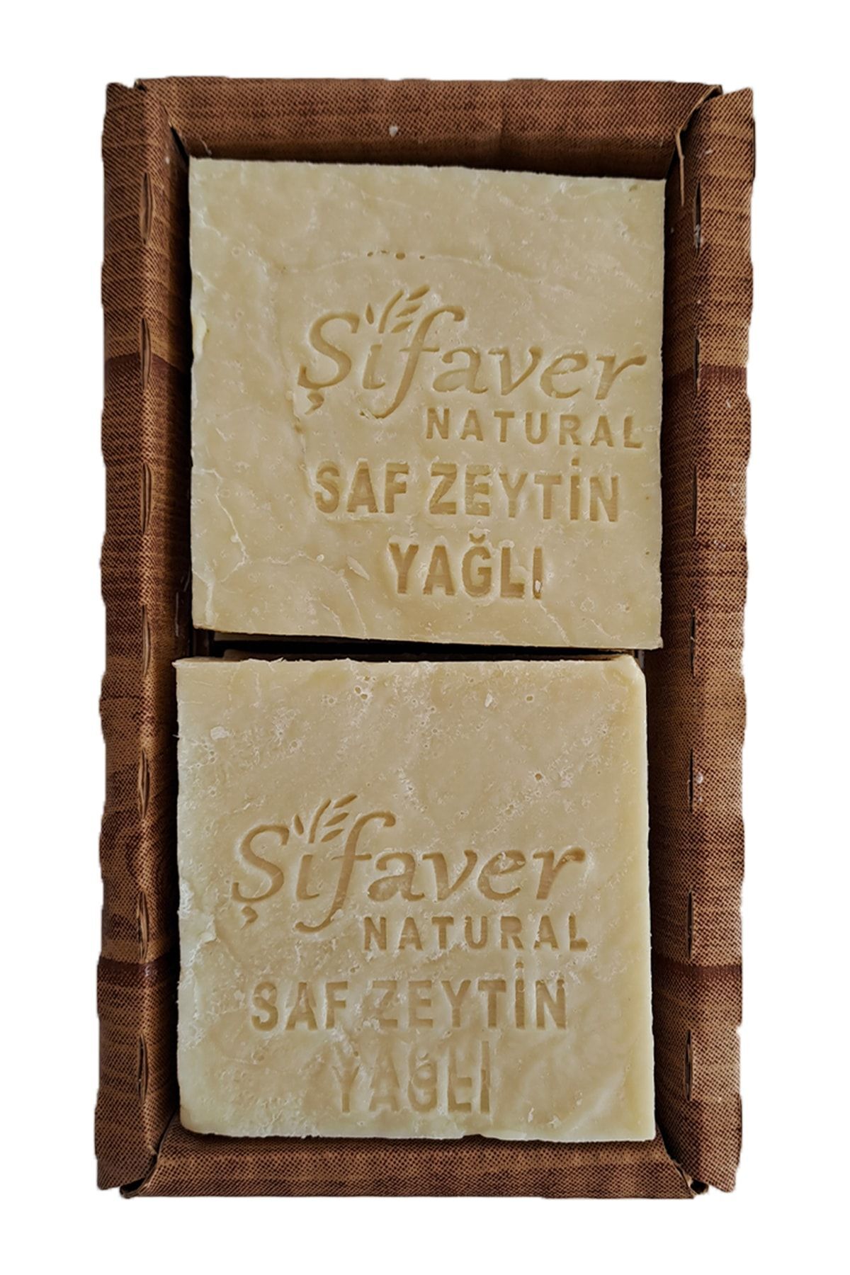 ŞİFAVER Doğal Ve El Yapımı Saf Zeytin Yağlı Sabun Saç Derisin Besler Cilt Vücut Saç 4 Adet 500gr Özel Üretim