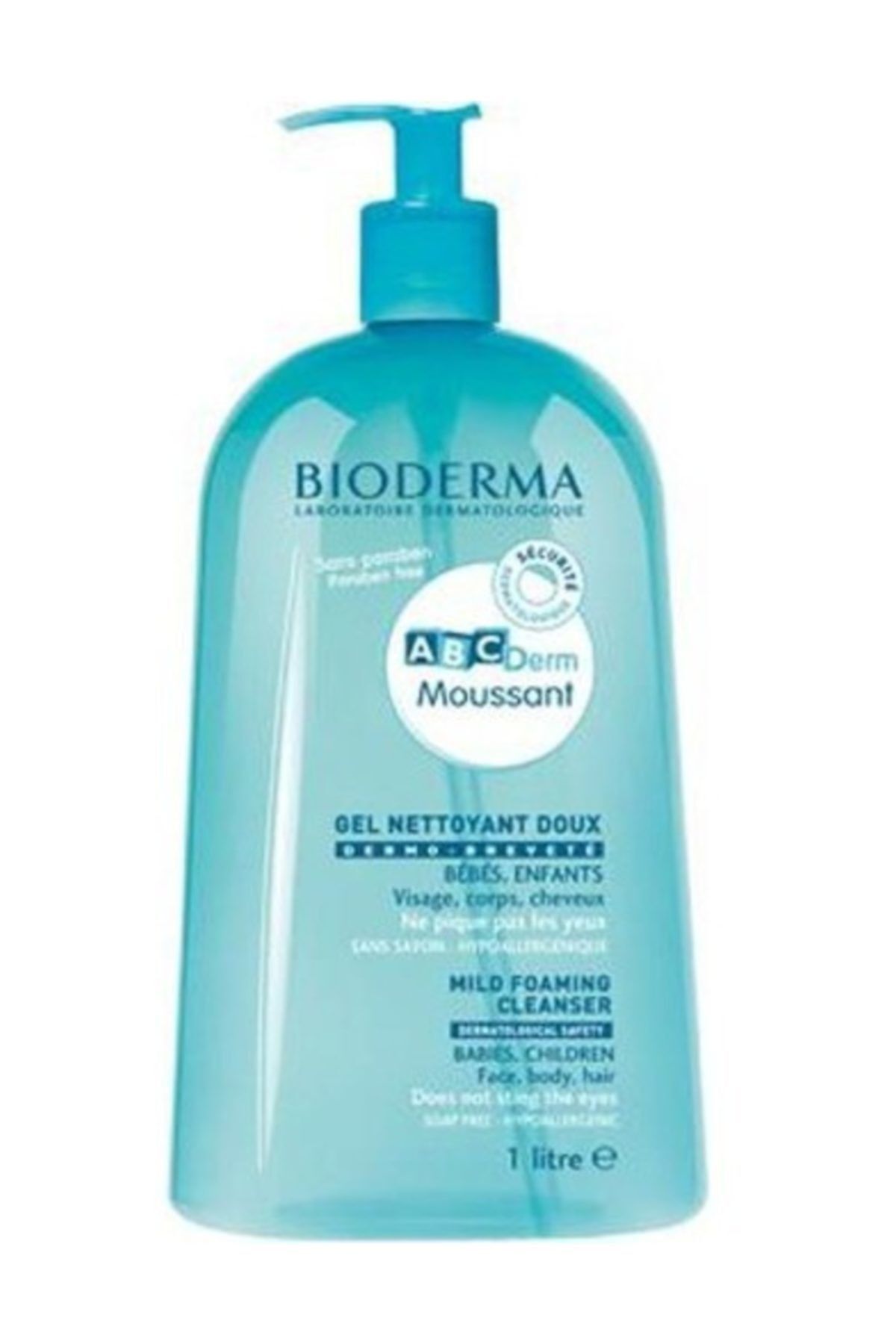 Bioderma Abcderm Yüz Vücut Ve Saç Temizleme Jeli 1lt Hbv0000039dr5