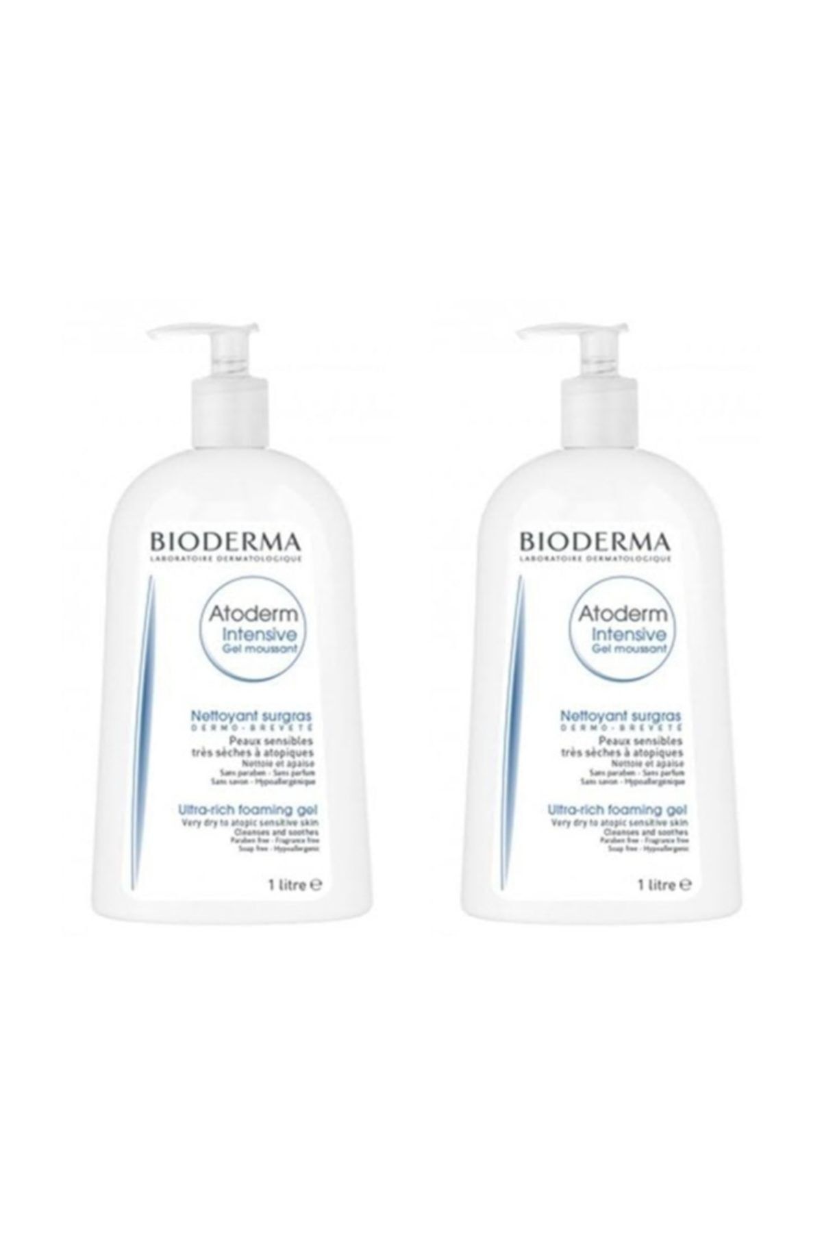 Bioderma Atoderm Intensive Foaming Gel Atopik Ciltler 1000 ml x 2 A 122164