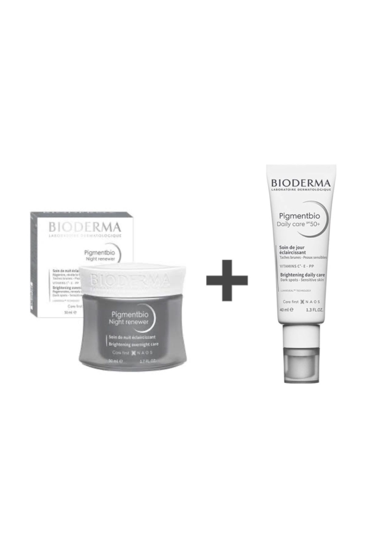 Bioderma Bıoderma Pigmentbio Daıly Care Spf 50 + Bıoderma Pıgmentbıo Nıght Renewer 50ml