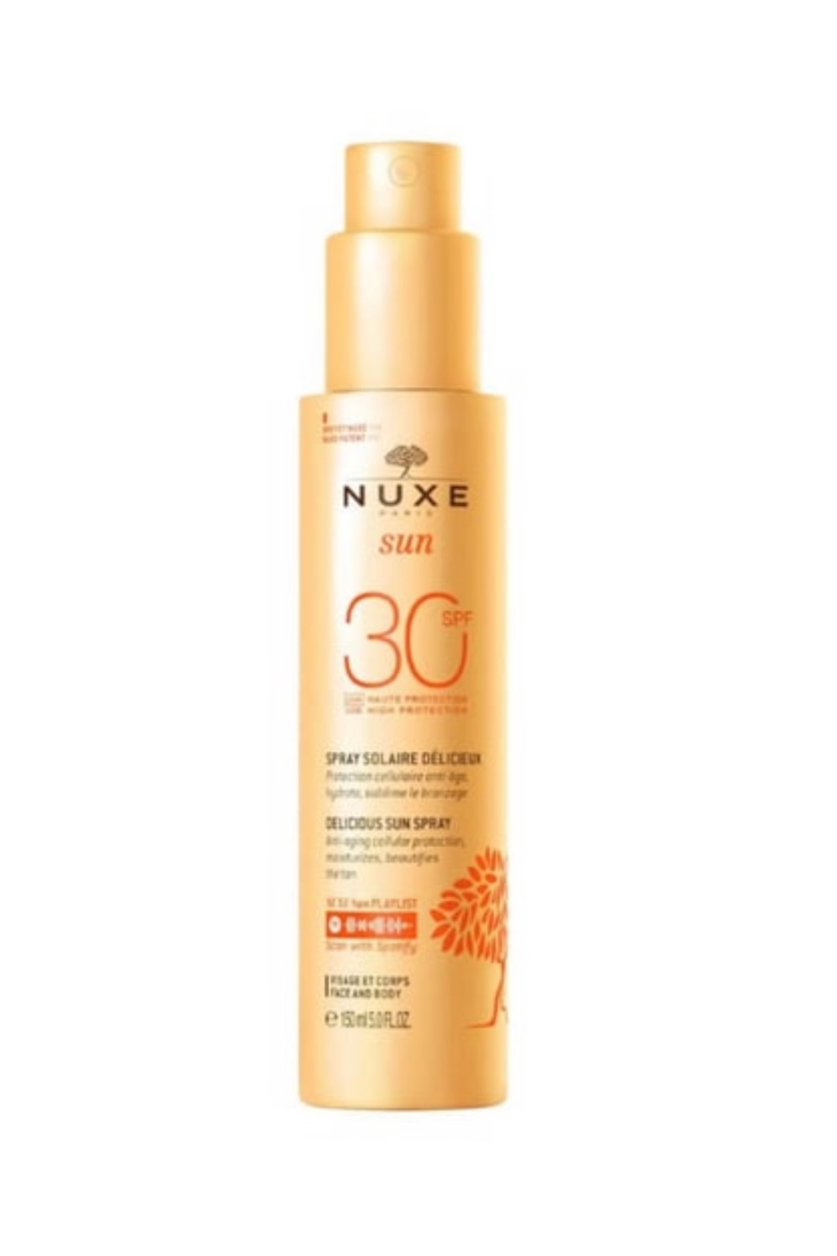 Nuxe SPF 30 Spray Fondant Vücut Güneş Kremi