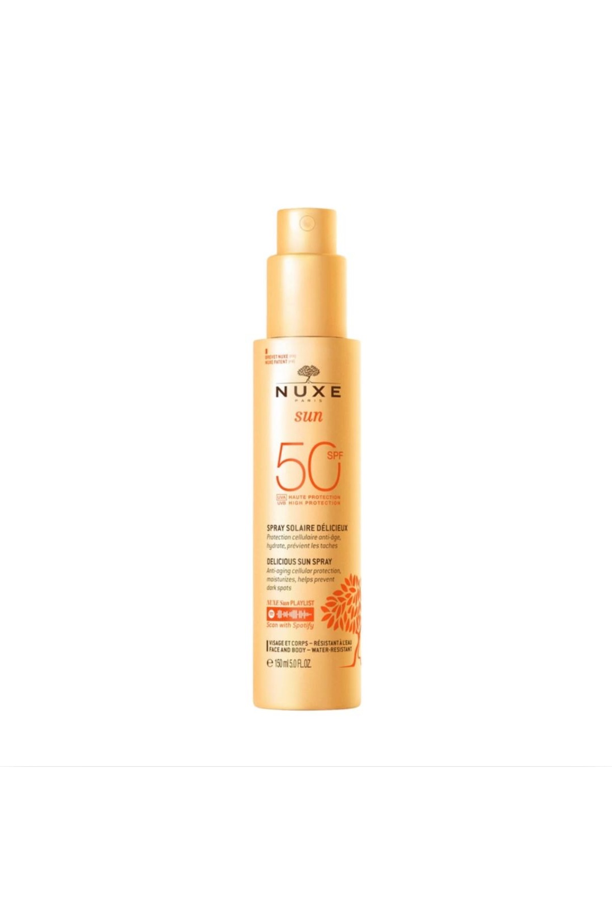 Nuxe SPF 50 Spray Fondant Vücut Güneş Kremi