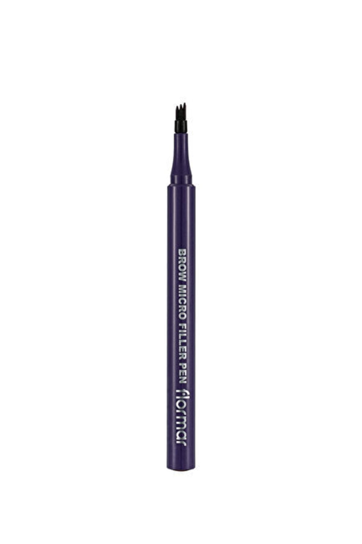 Flormar Kaş Maskarası Ve Kaş Farı - Brow Micro Filler Pen 002 Medium Brown 47000091-002
