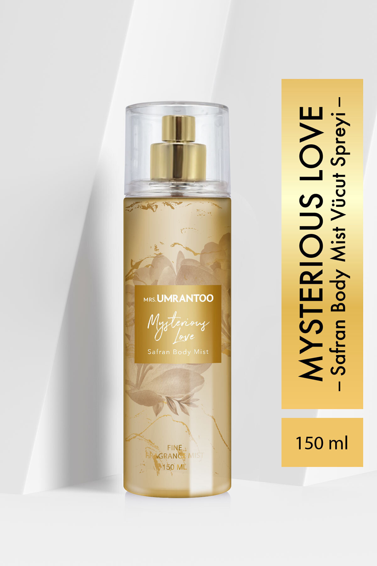 MRS.UMRANTOO MRS. UMRANTOO SAFRAN VÜCUT SPREYİ/BODY MİST 150ML
